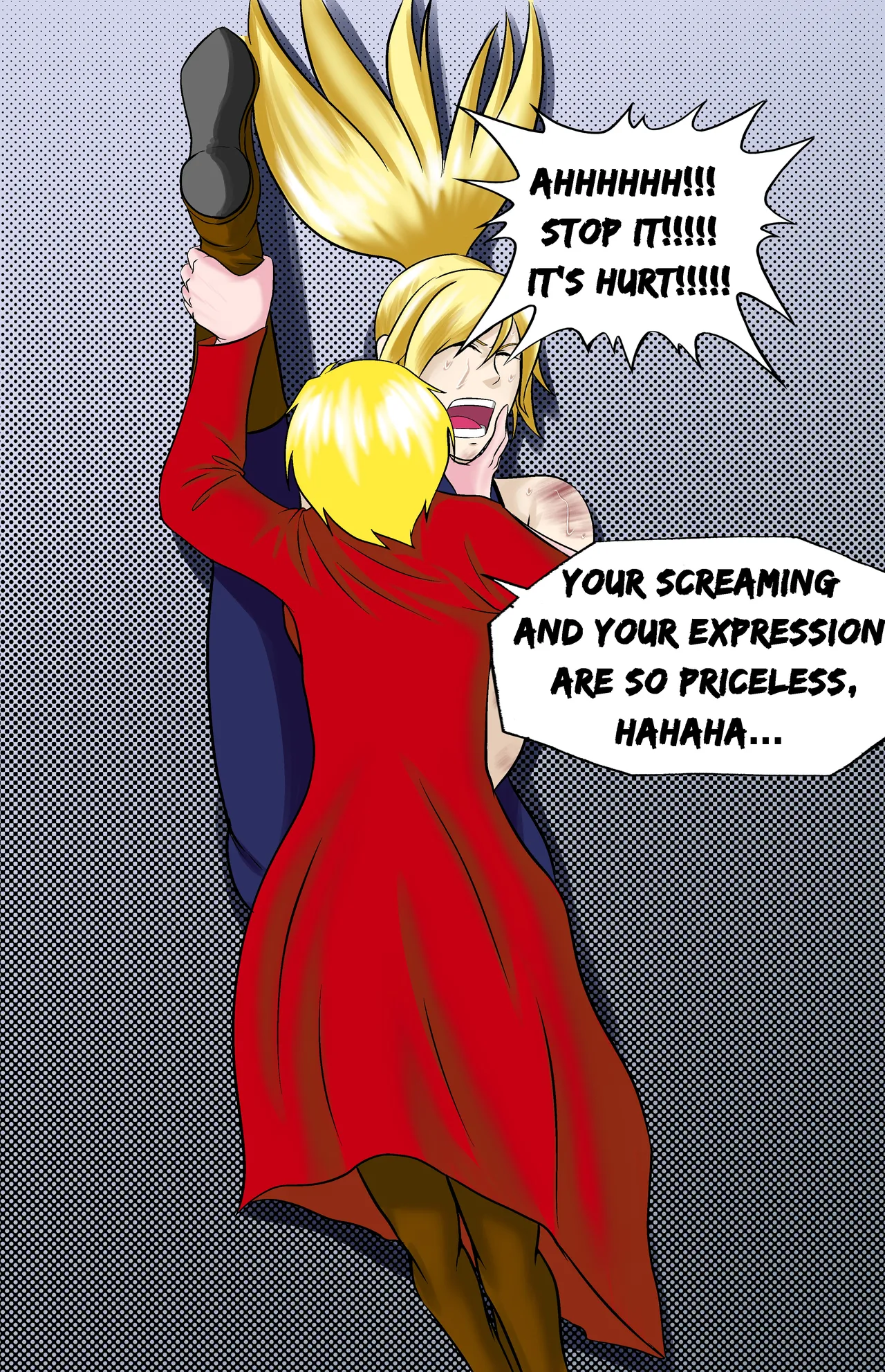 Revenge page 120 featuring jun kazama dead or alive parody - ryona full color hentai manga - read online free