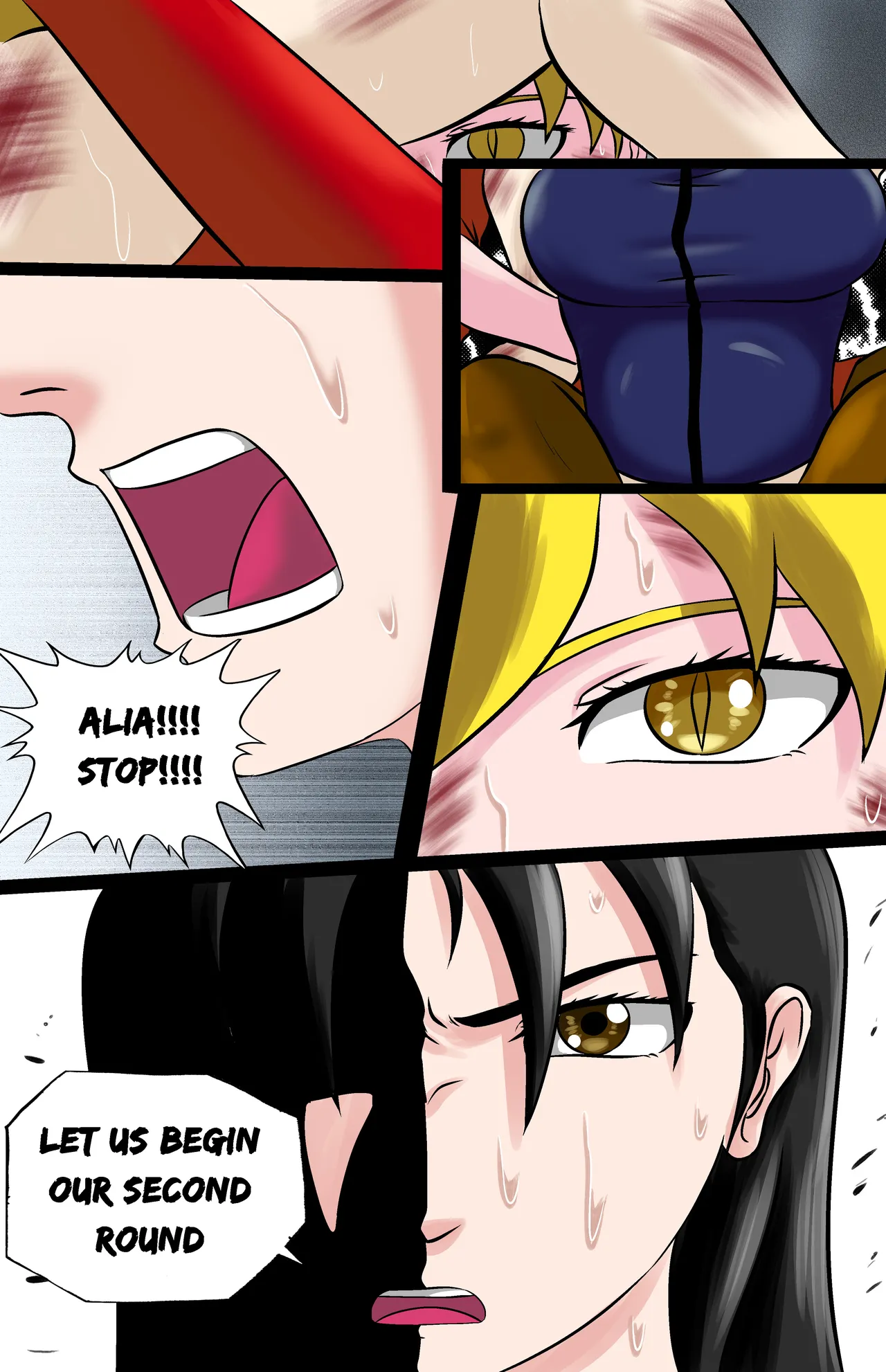 Revenge page 134 featuring jun kazama virtua fighter parody - ryona full color hentai manga - read online free