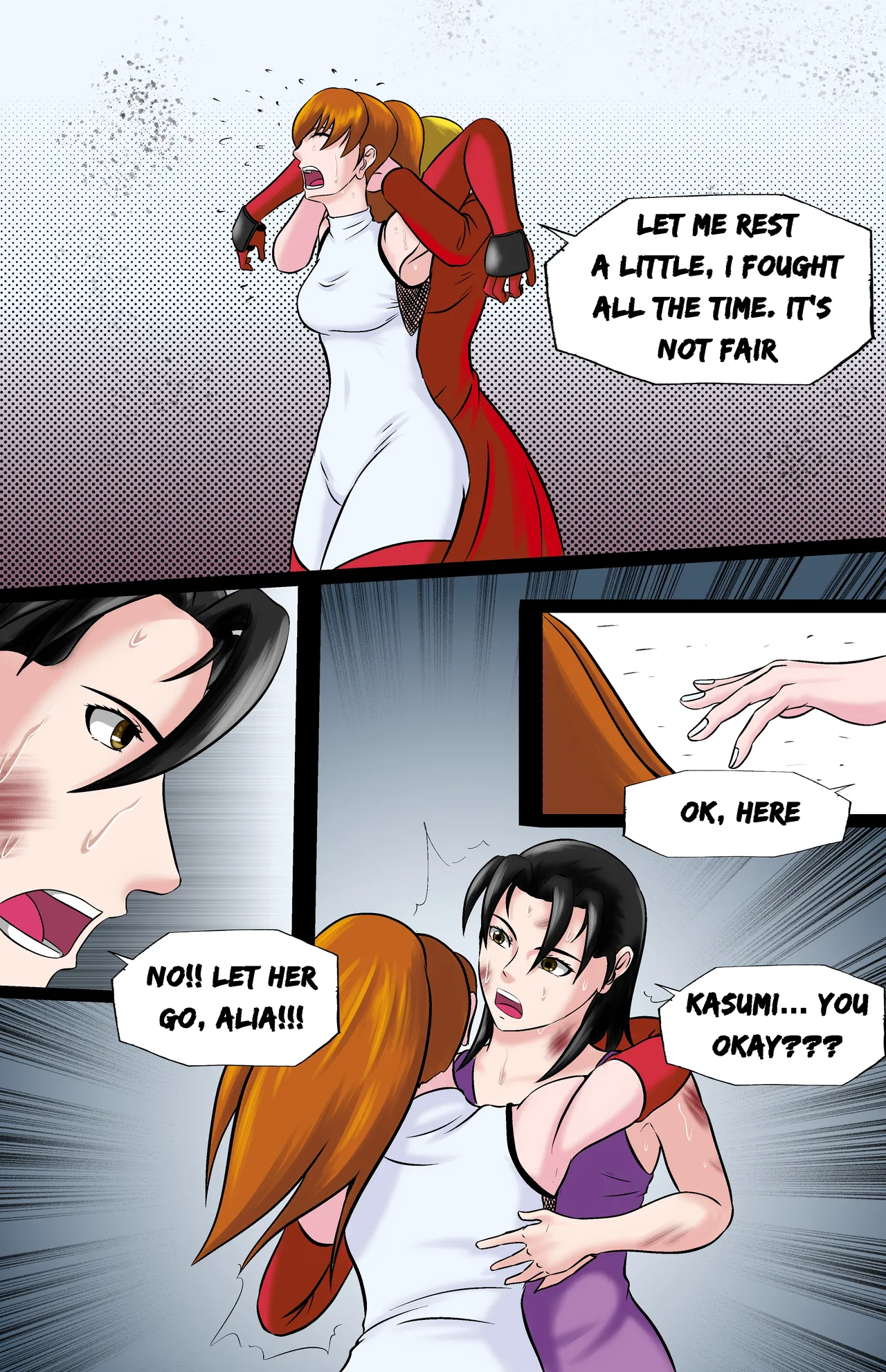 Revenge page 139 featuring jun kazama virtua fighter parody - ryona full color hentai manga - read online free