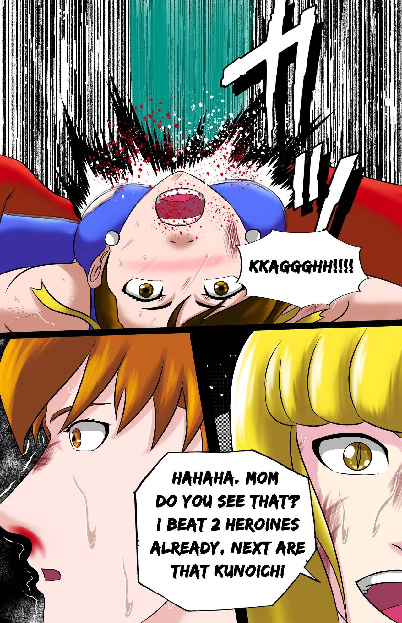 Revenge page 155 featuring jun kazama virtua fighter parody - ryona full color hentai manga - read online free