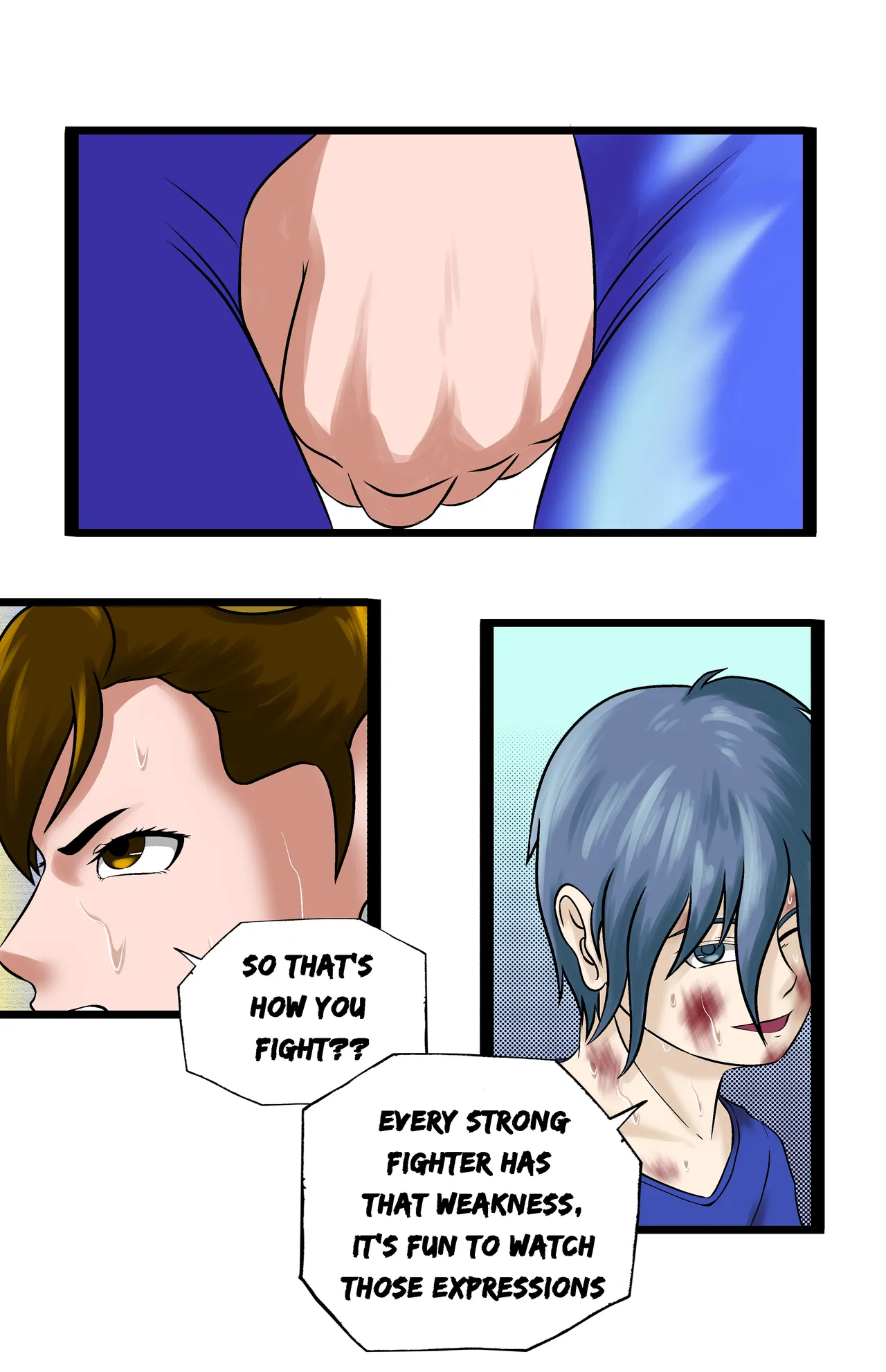 Revenge page 39 featuring chun-li virtua fighter parody - full color ryona hentai manga - read online free
