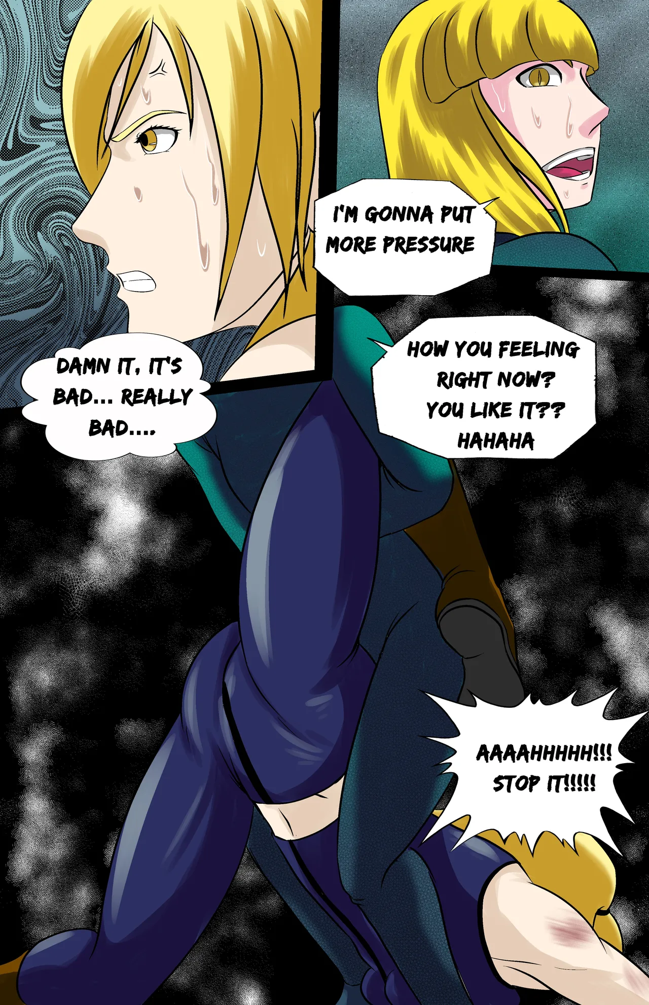 Revenge page 77 featuring jun kazama virtua fighter parody - ryona full color hentai manga - read online free