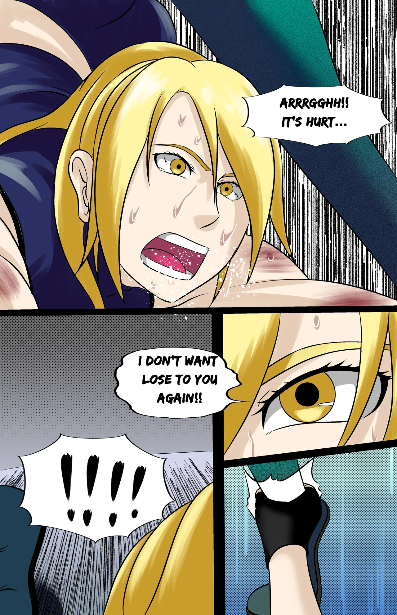 Revenge page 78 featuring jun kazama virtua fighter parody - ryona full color hentai manga - read online free