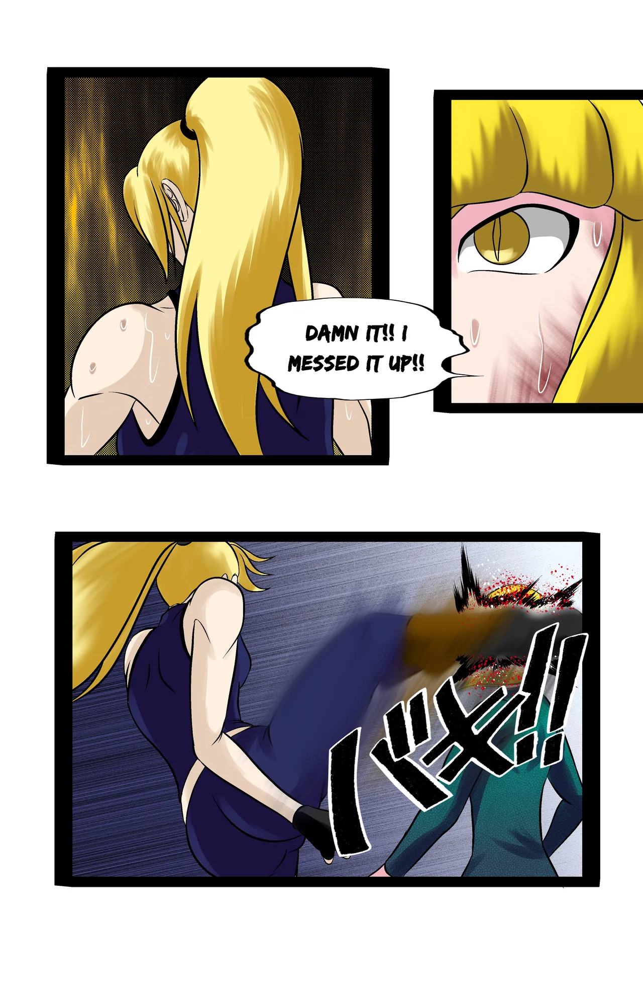 Revenge page 80 featuring jun kazama virtua fighter parody - ryona full color hentai manga - read online free