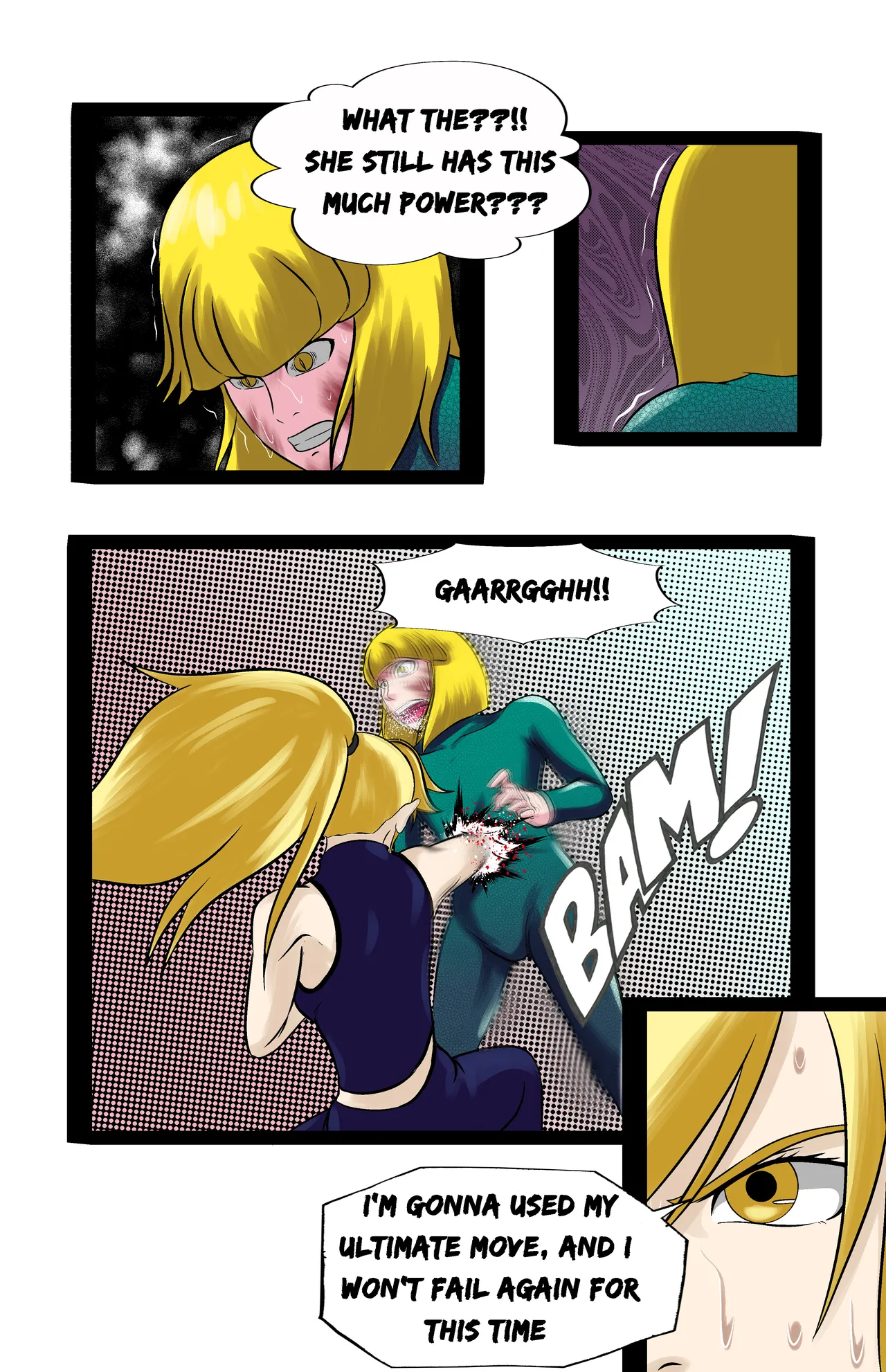 Revenge page 81 featuring chun-li street fighter parody - full color ryona hentai manga - read online free