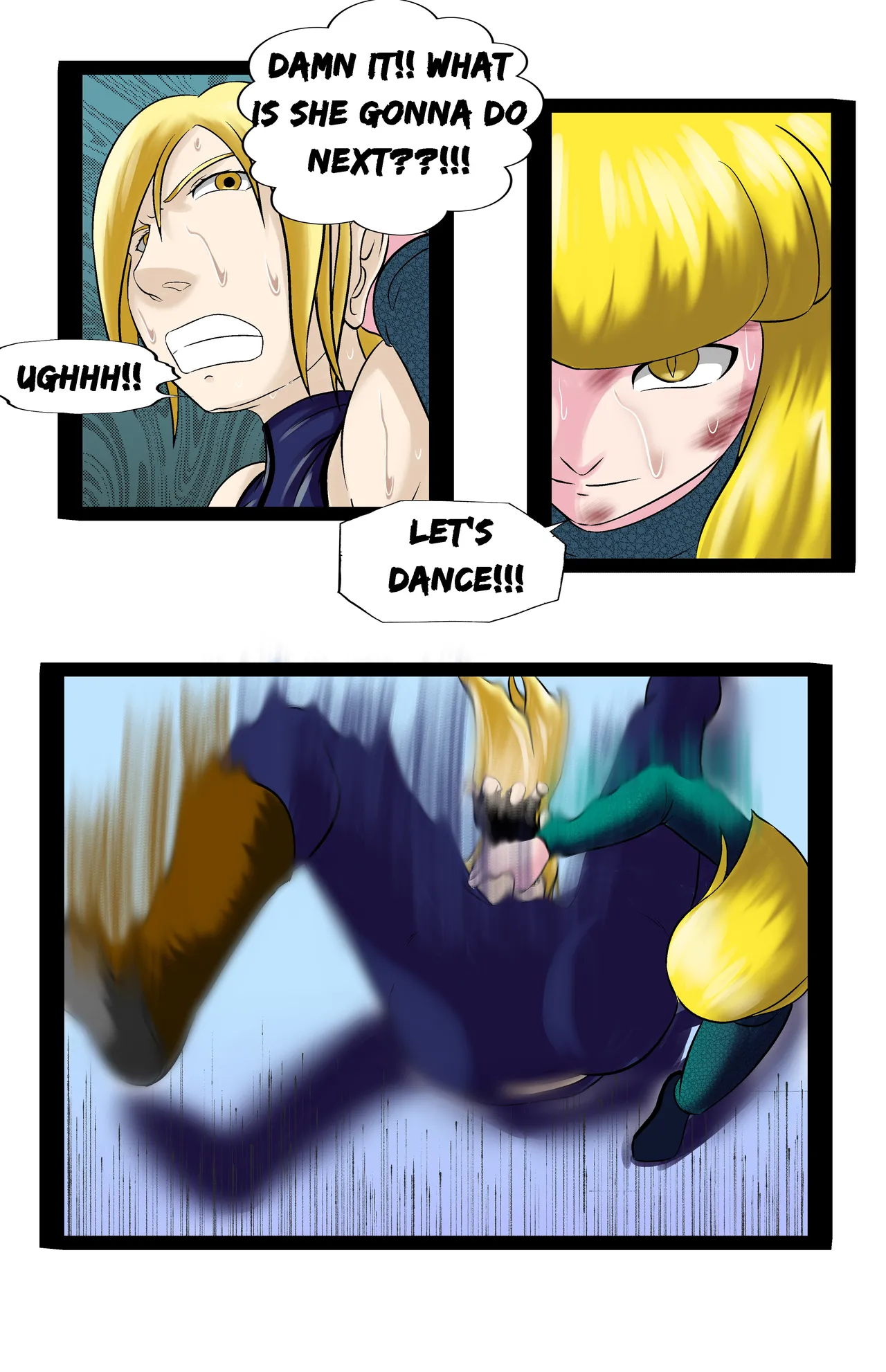 Revenge page 89 featuring jun kazama virtua fighter parody - ryona full color hentai manga - read online free