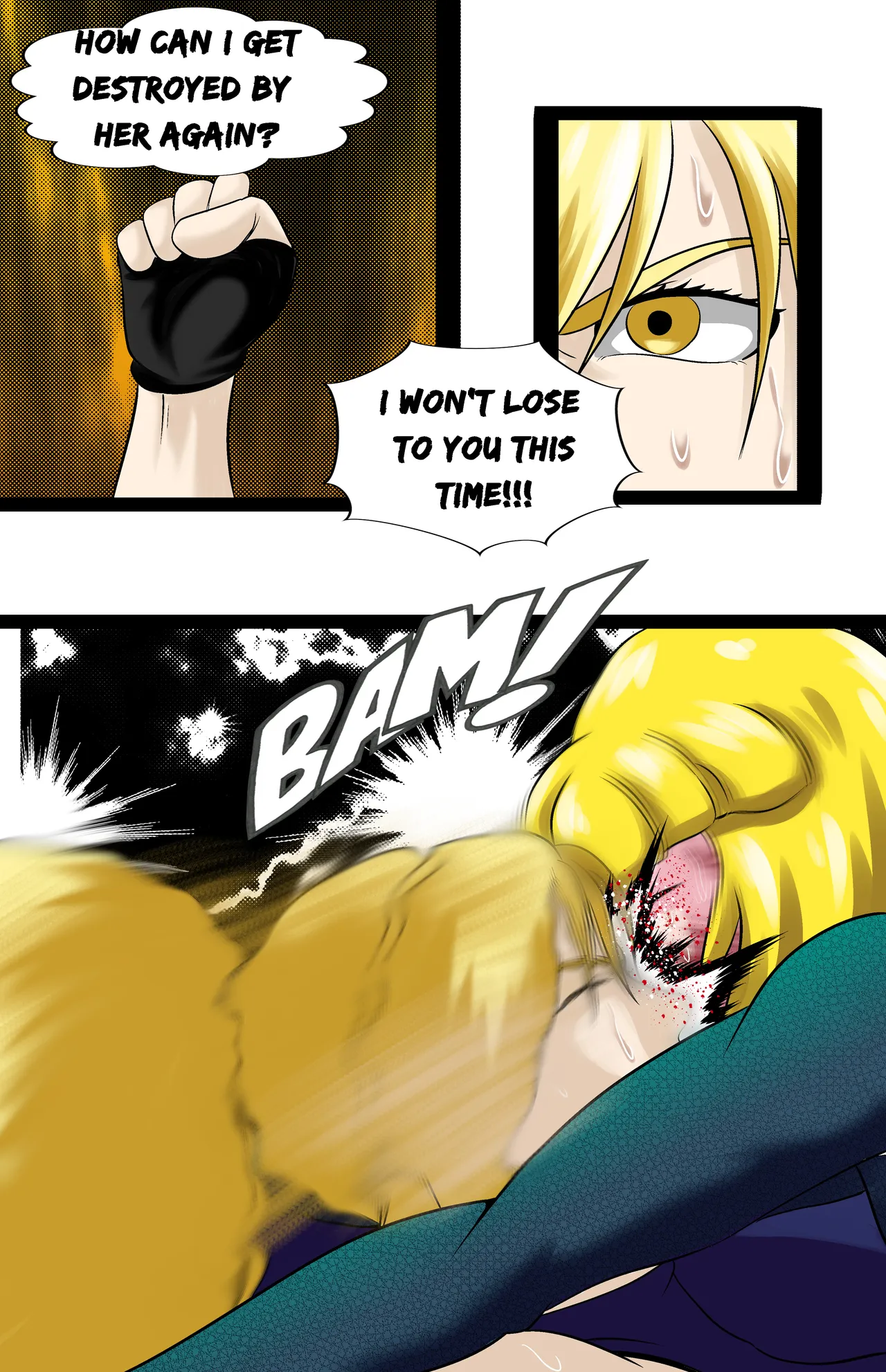 Revenge page 94 featuring jun kazama virtua fighter parody - ryona full color hentai manga - read online free
