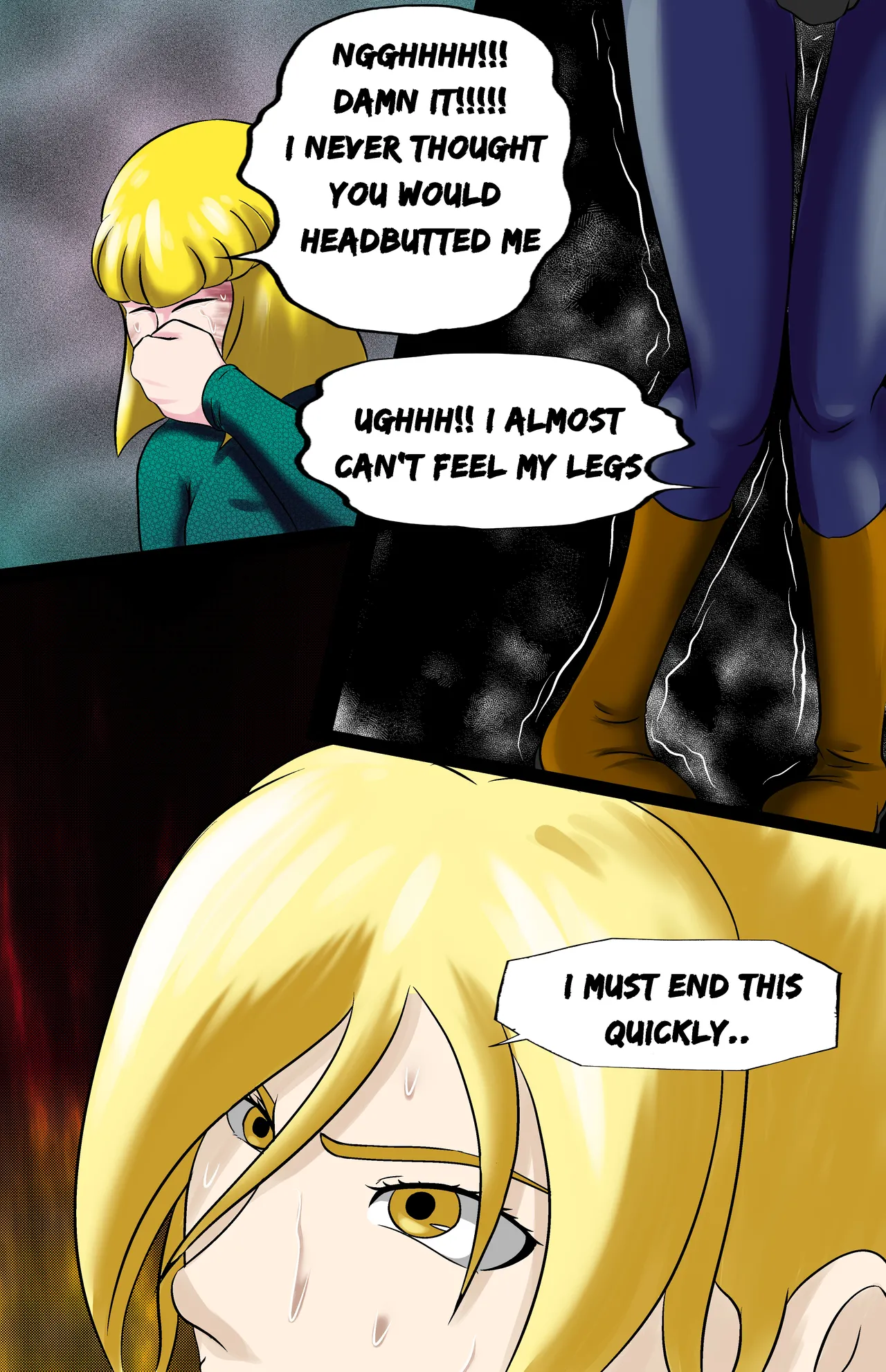 Revenge page 95 featuring chun-li virtua fighter parody - full color ryona hentai manga - read online free