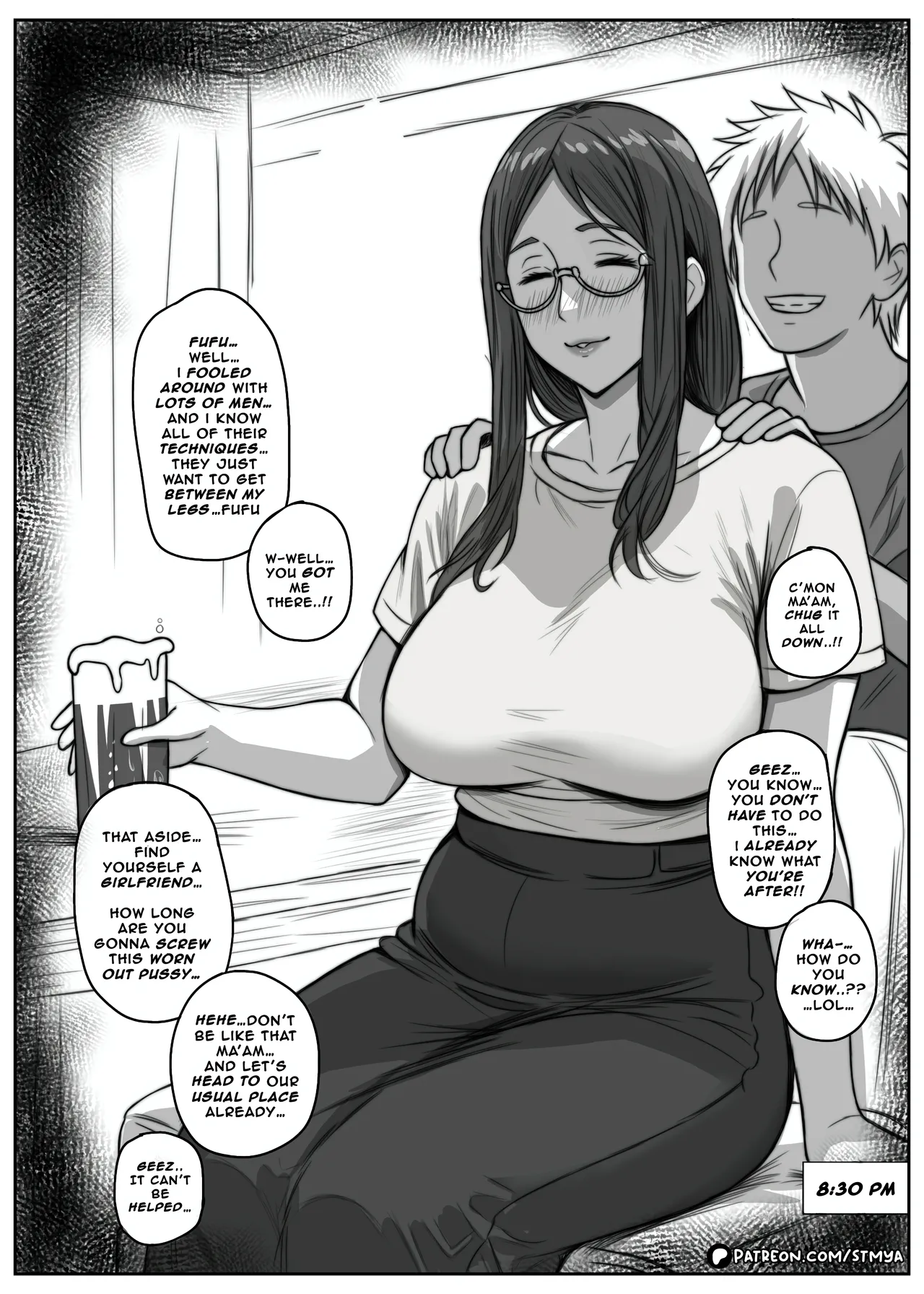 [ST MYA] (CHEATING WIVES * TWO PANEL) + (SEIKO AYASE VARIOUS) + (SAMPLE) [UNCENSORED] page 17 featuring seiko ayase dandadan parody - milf sweating hentai manga - read online free