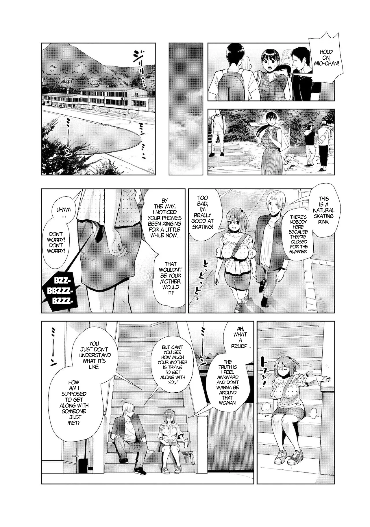 Nakayoku no Yu e Youkoso ch.1-3 page 31 original parody - rough translation cunnilingus hentai manga - read online free
