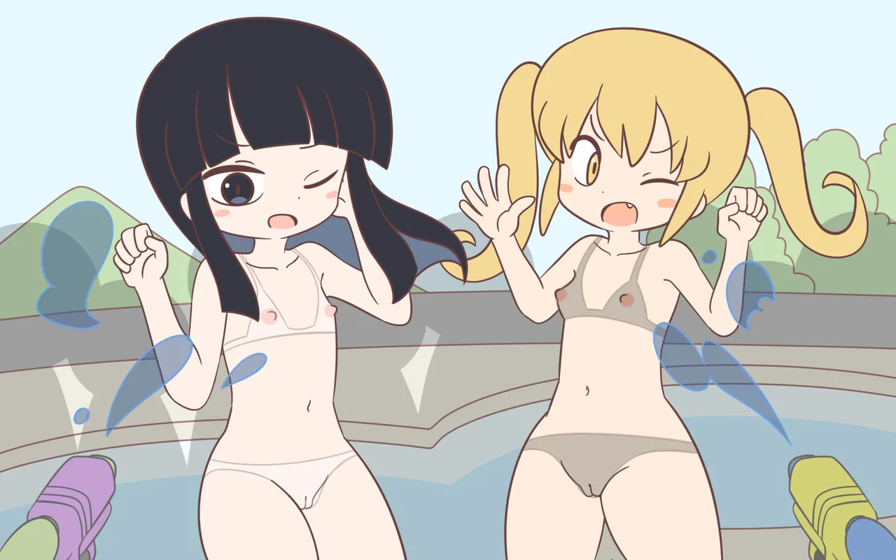 Mizugi ga Tokeru Dokkiri page 87 original parody - humiliation females only hentai manga - read online free