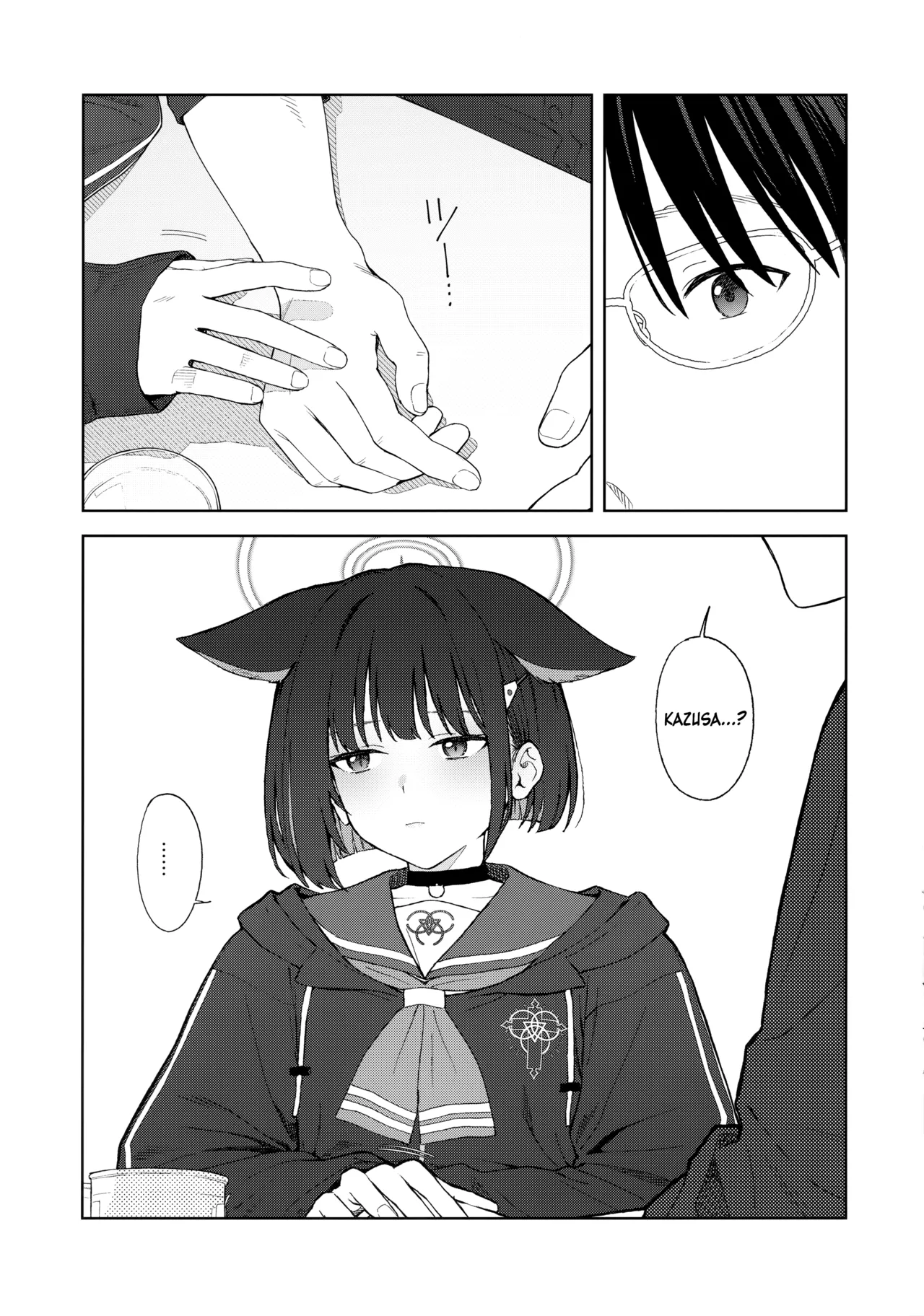 Konya wa Kuroneko to. | A Night with a Black Cat. page 10 featuring kazusa kyouyama blue archive parody - sole female sole male hentai manga - read online free