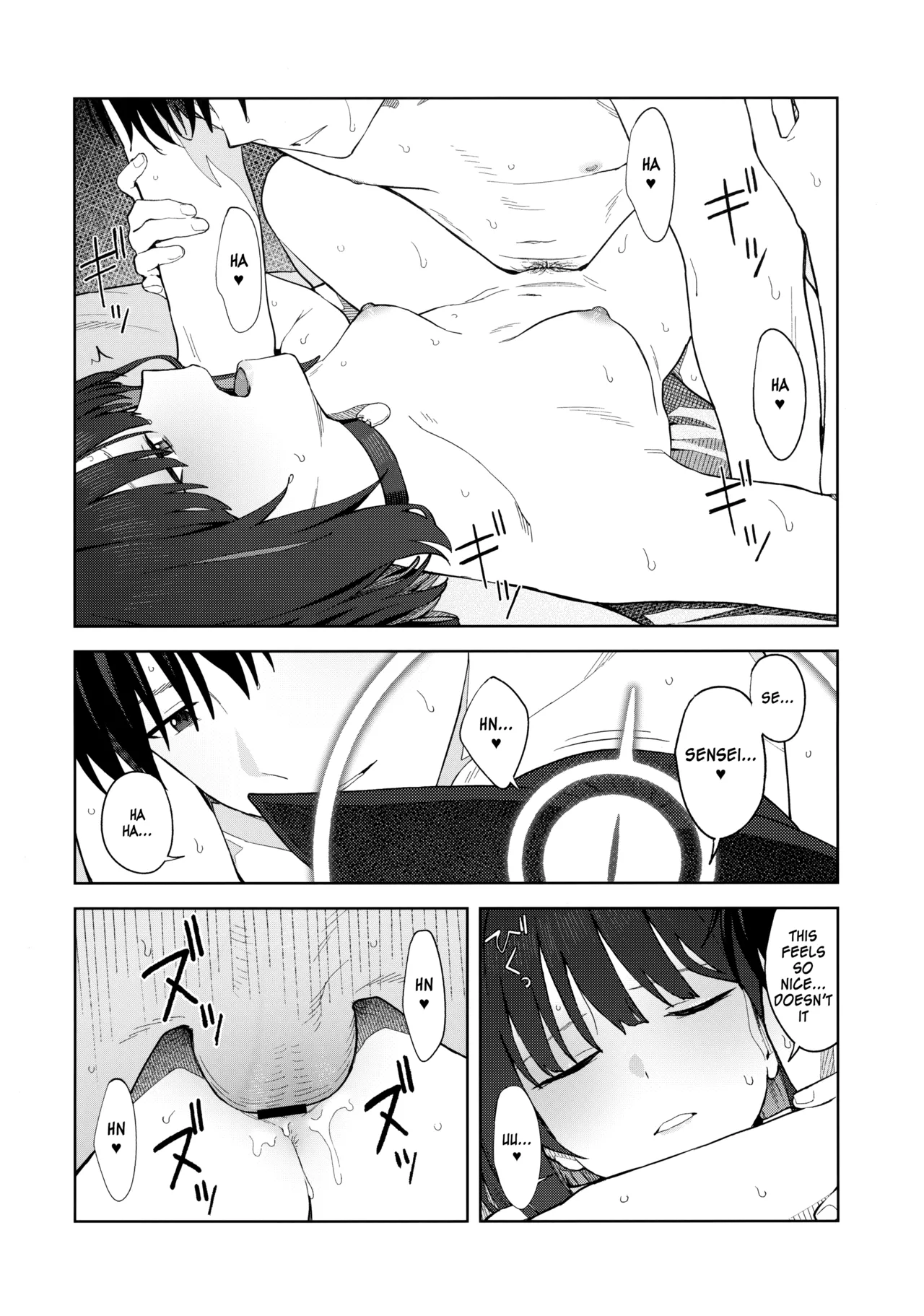 Konya wa Kuroneko to. | A Night with a Black Cat. page 33 featuring kazusa kyouyama blue archive parody - sole female sole male hentai manga - read online free