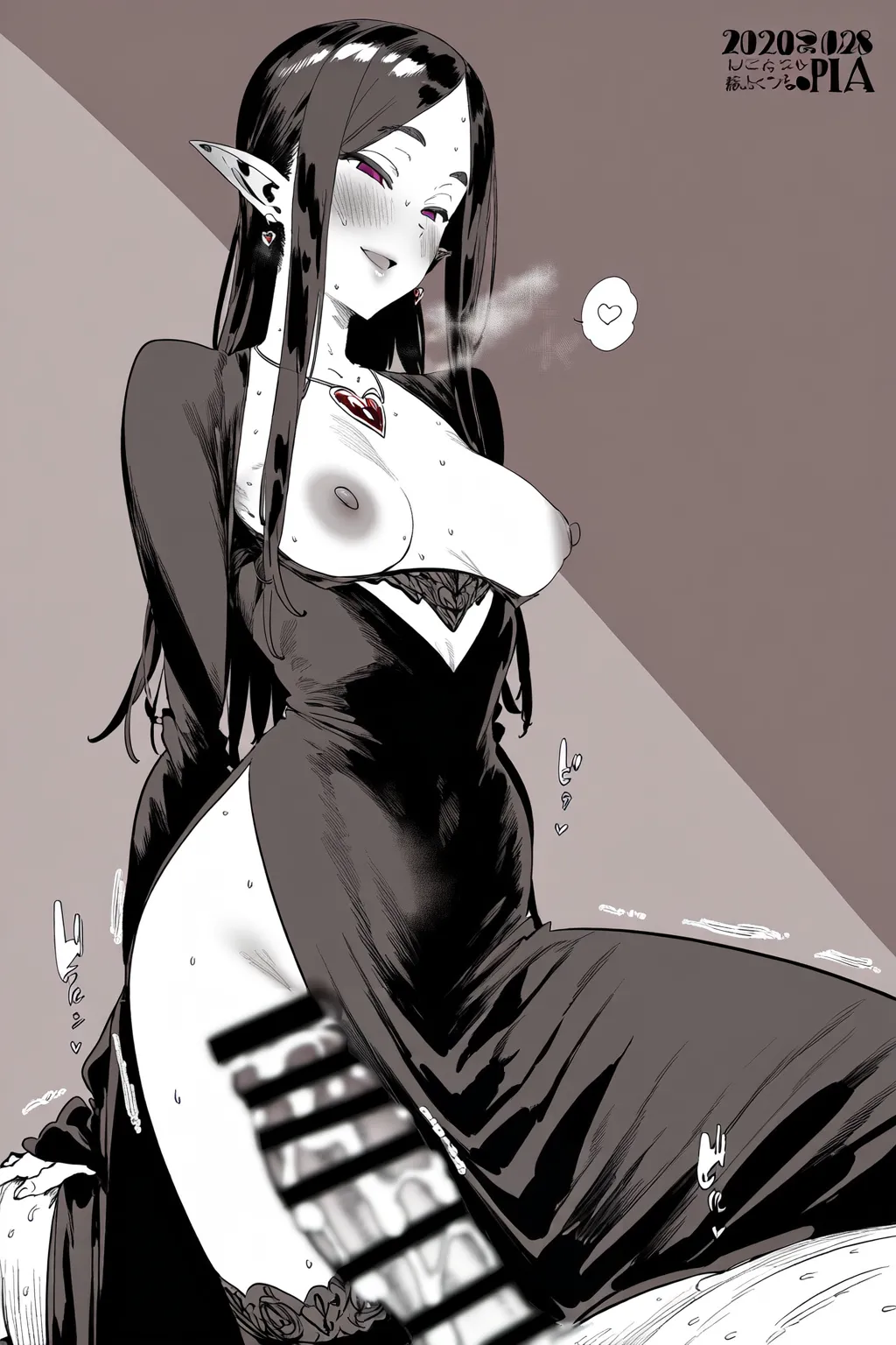 SUCCUBUS WORLD page 109 - nakadashi stockings hentai manga - read online free