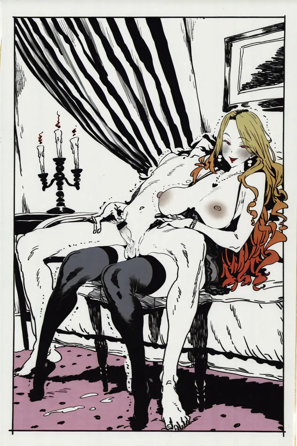 SUCCUBUS WORLD page 285 - nakadashi femdom hentai manga - read online free