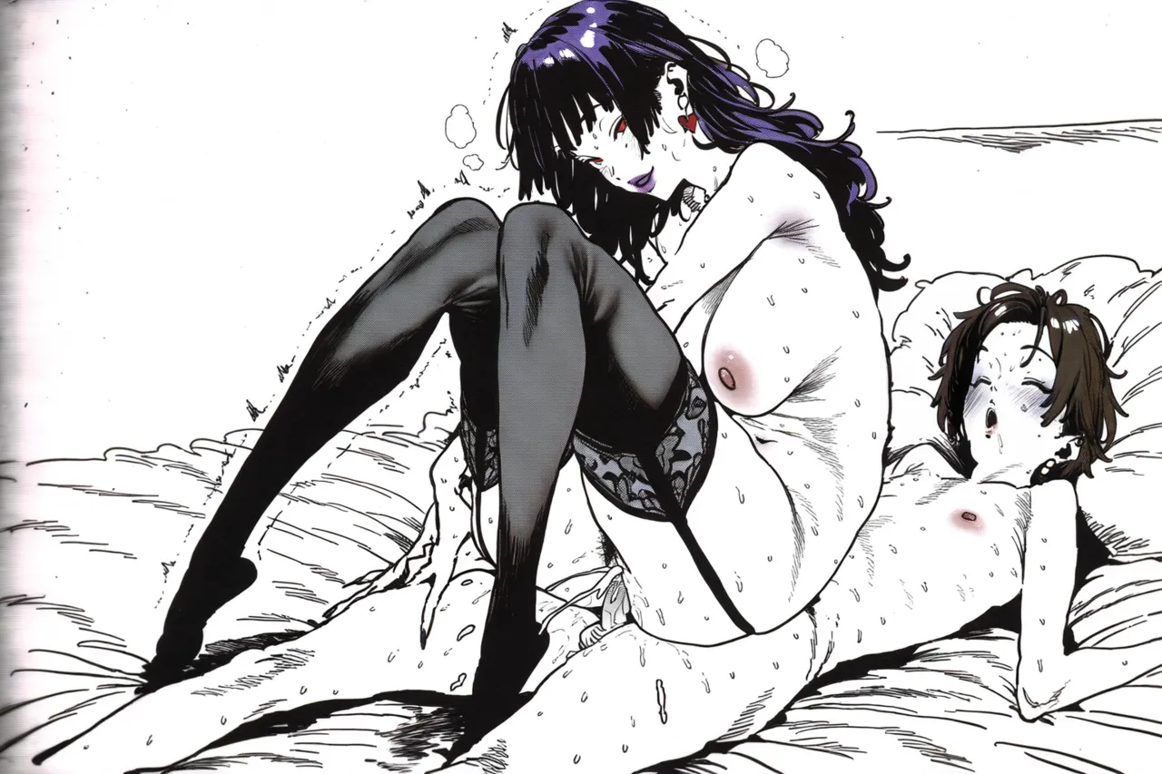 SUCCUBUS WORLD page 299 - nakadashi stockings hentai manga - read online free