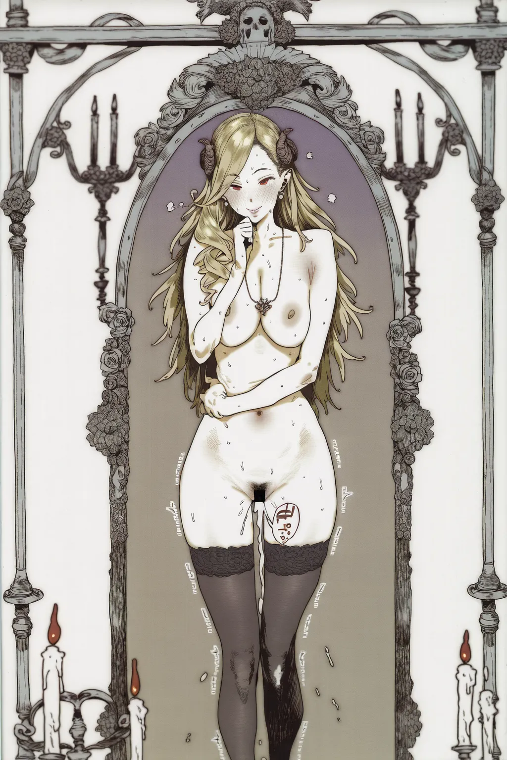 SUCCUBUS WORLD page 31 - nakadashi stockings hentai manga - read online free