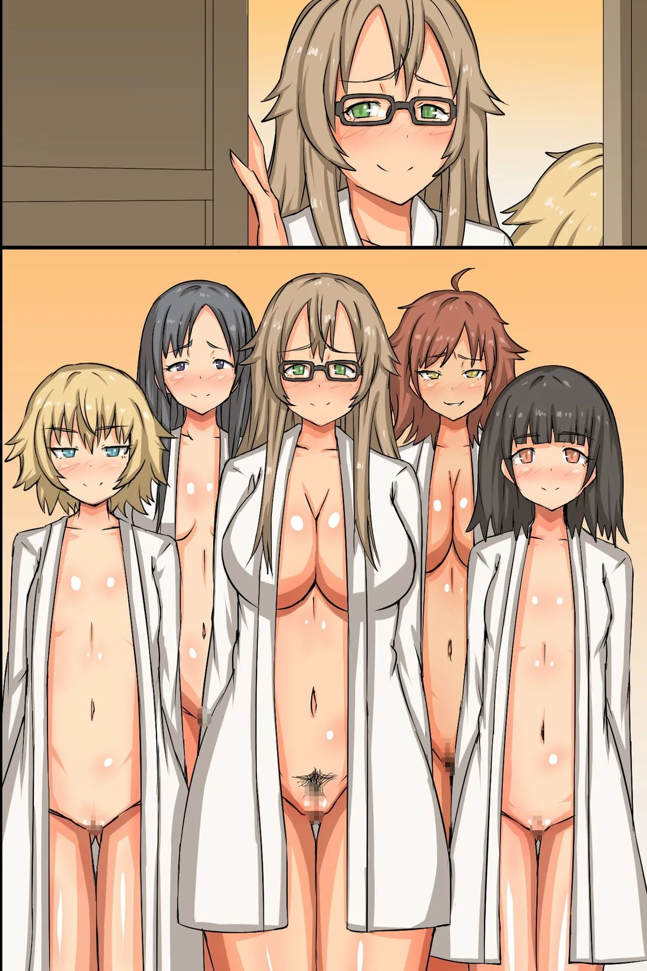 Nakadashi Kigan! Harem Jinja page 86 original parody - sole male full color hentai manga - read online free
