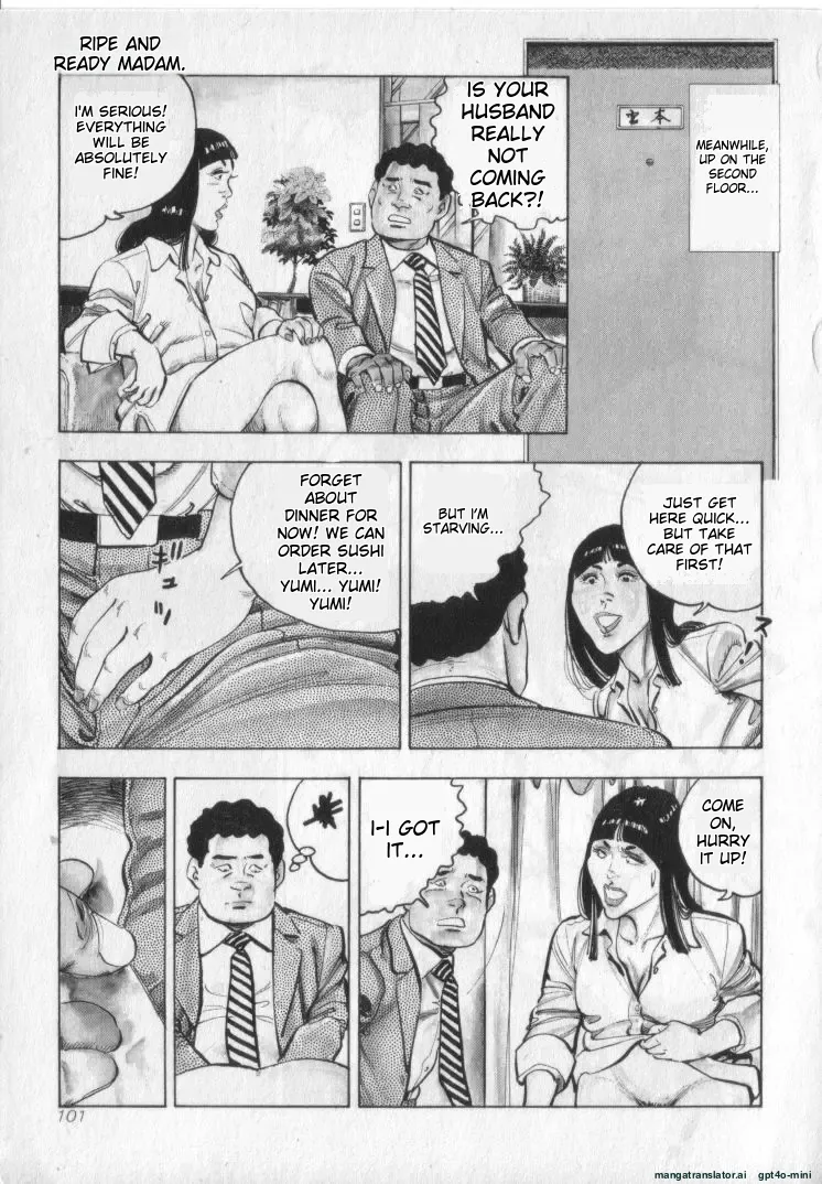 Kanjuku Fujin page 103 original parody - rough translation milf hentai manga - read online free