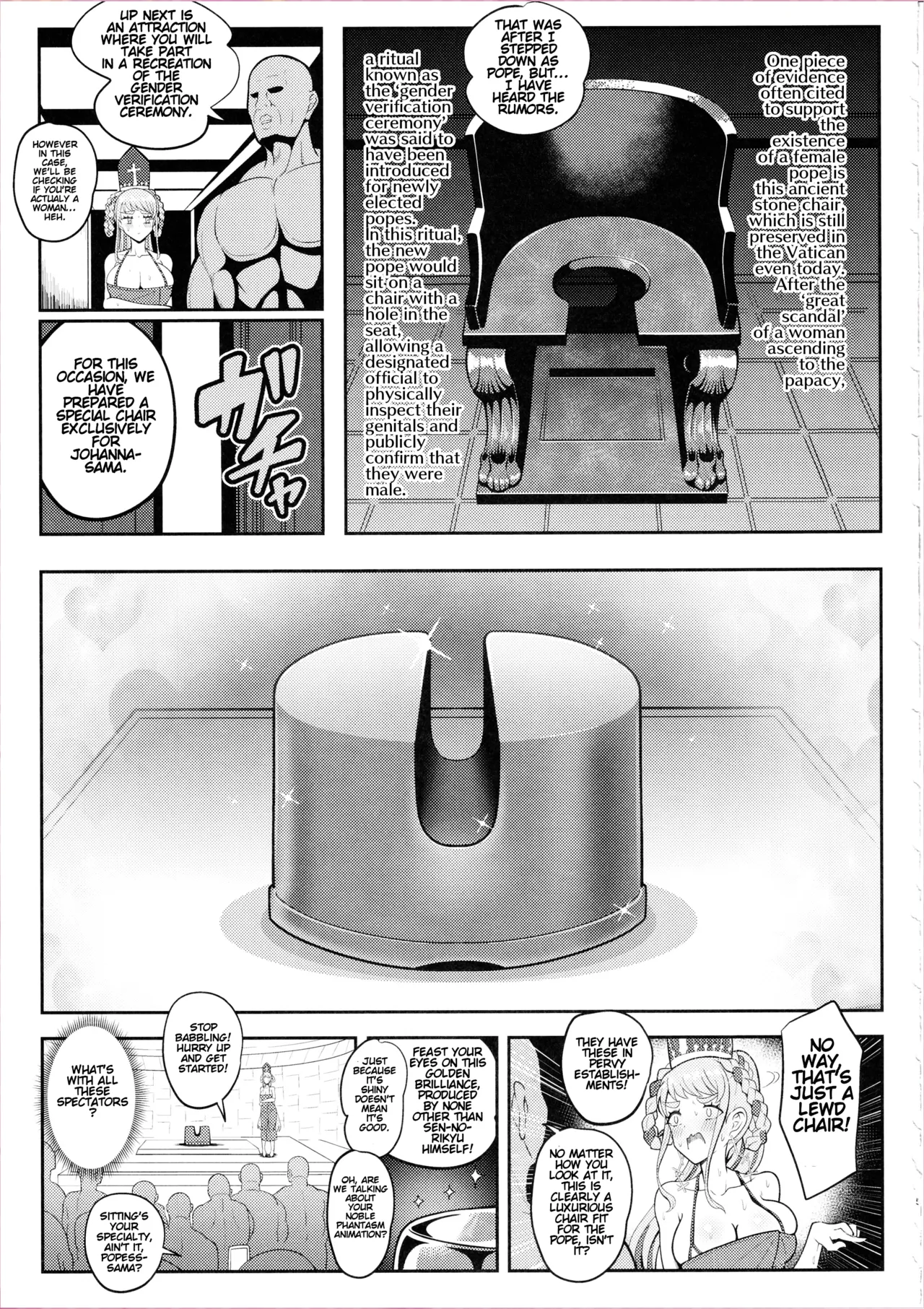 Johanna Hard page 15 featuring popess johanna fate grand order parody - sole female nakadashi hentai manga - read online free