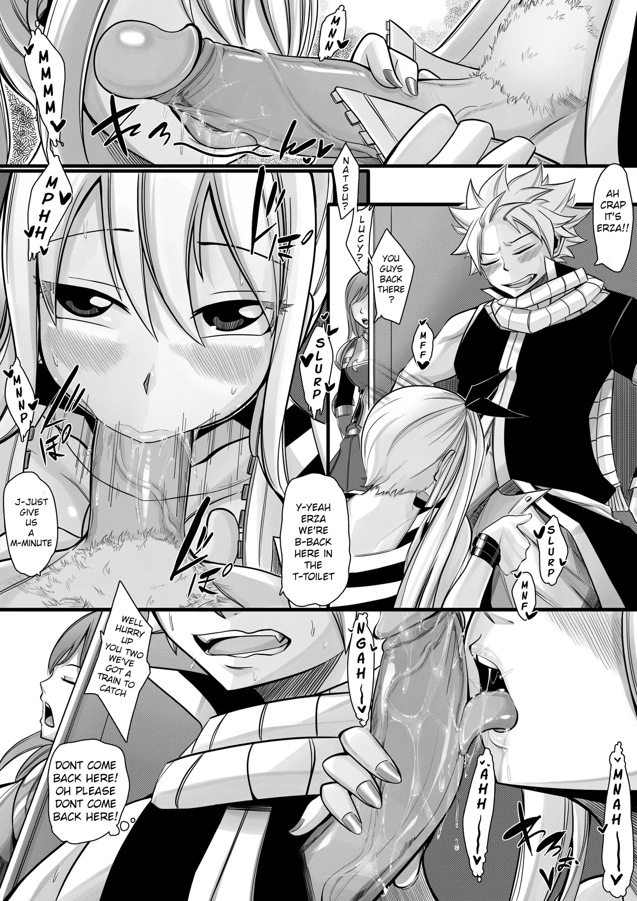Fairy Heat 2 Doujin page 13 featuring natsu dragneel fairy tail parody - sole female sole male hentai manga - read online free