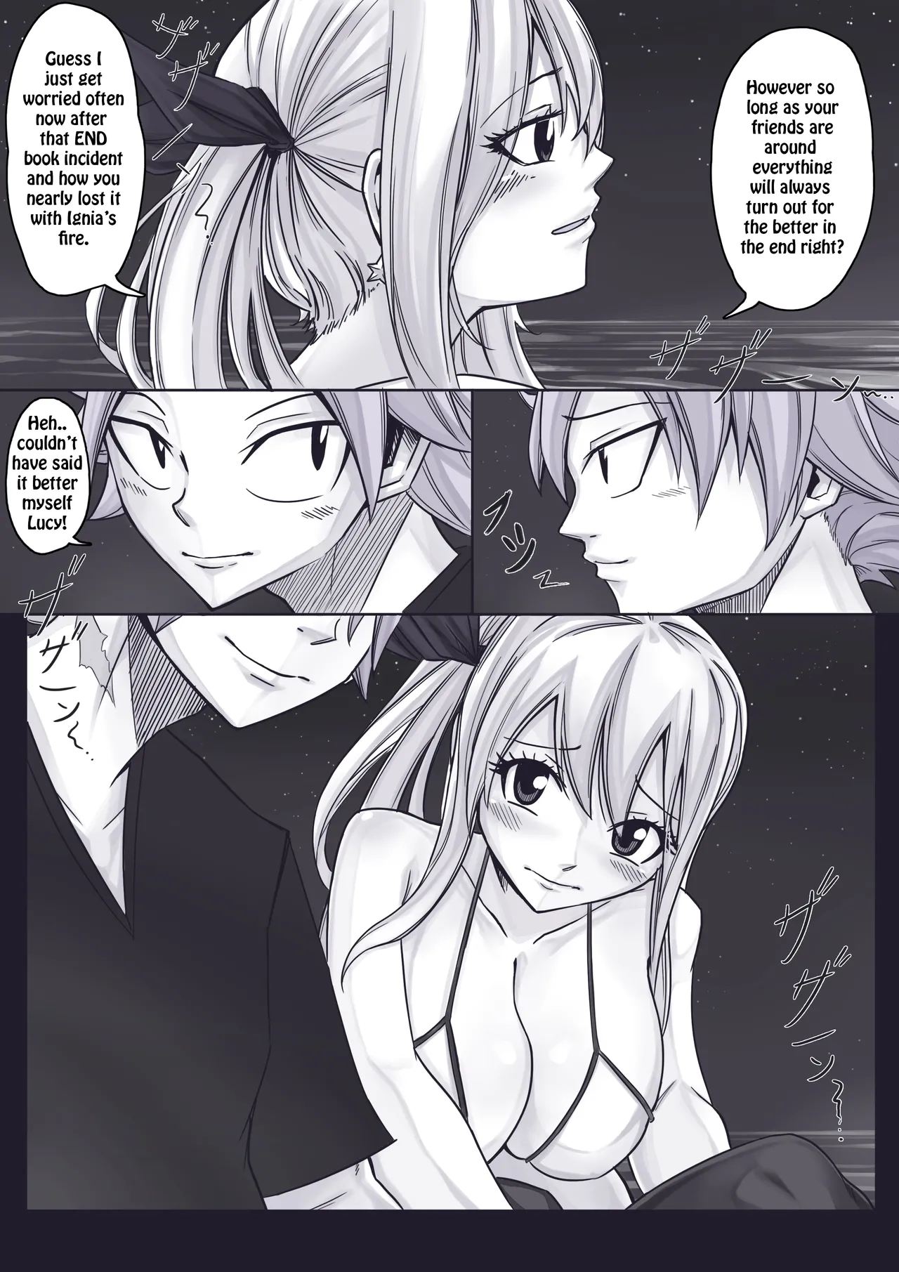Fairy Heat 2 Doujin page 31 featuring lucy heartfilia fairy tail parody - sweating kissing hentai manga - read online free
