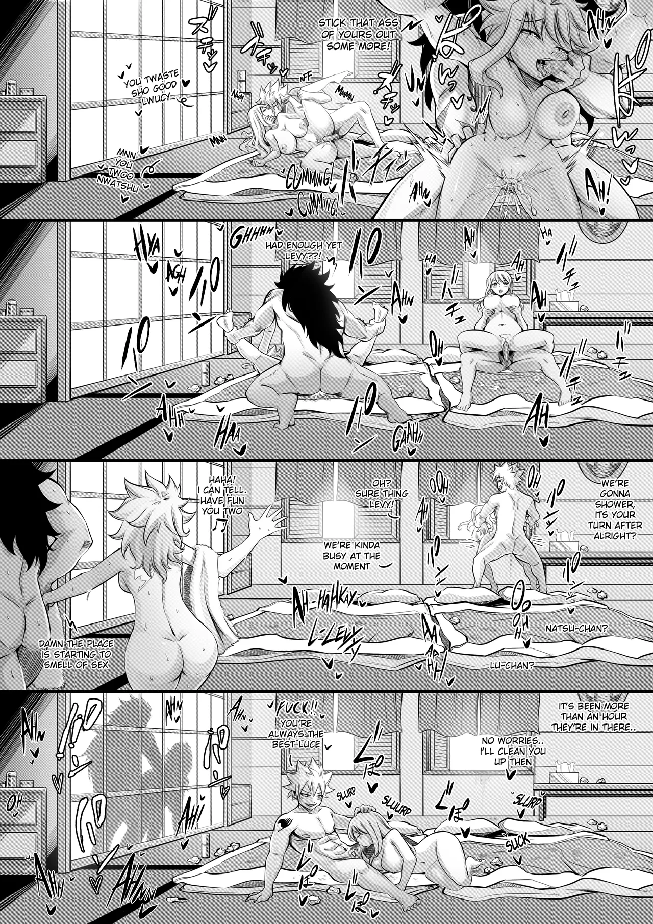 Summer Dragon Taming Doujin page 21 featuring gajeel redfox fairy tail parody - squirting handjob hentai manga - read online free