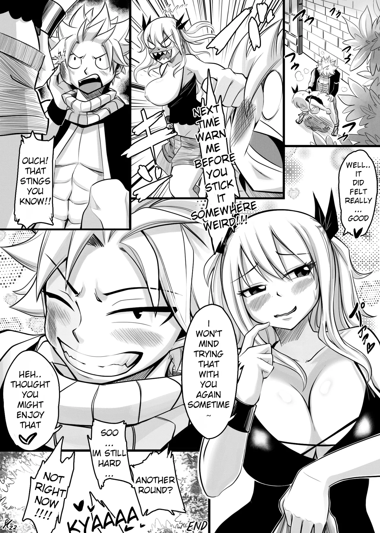 Public Escapade page 9 featuring natsu dragneel fairy tail parody - sole female sole male hentai manga - read online free