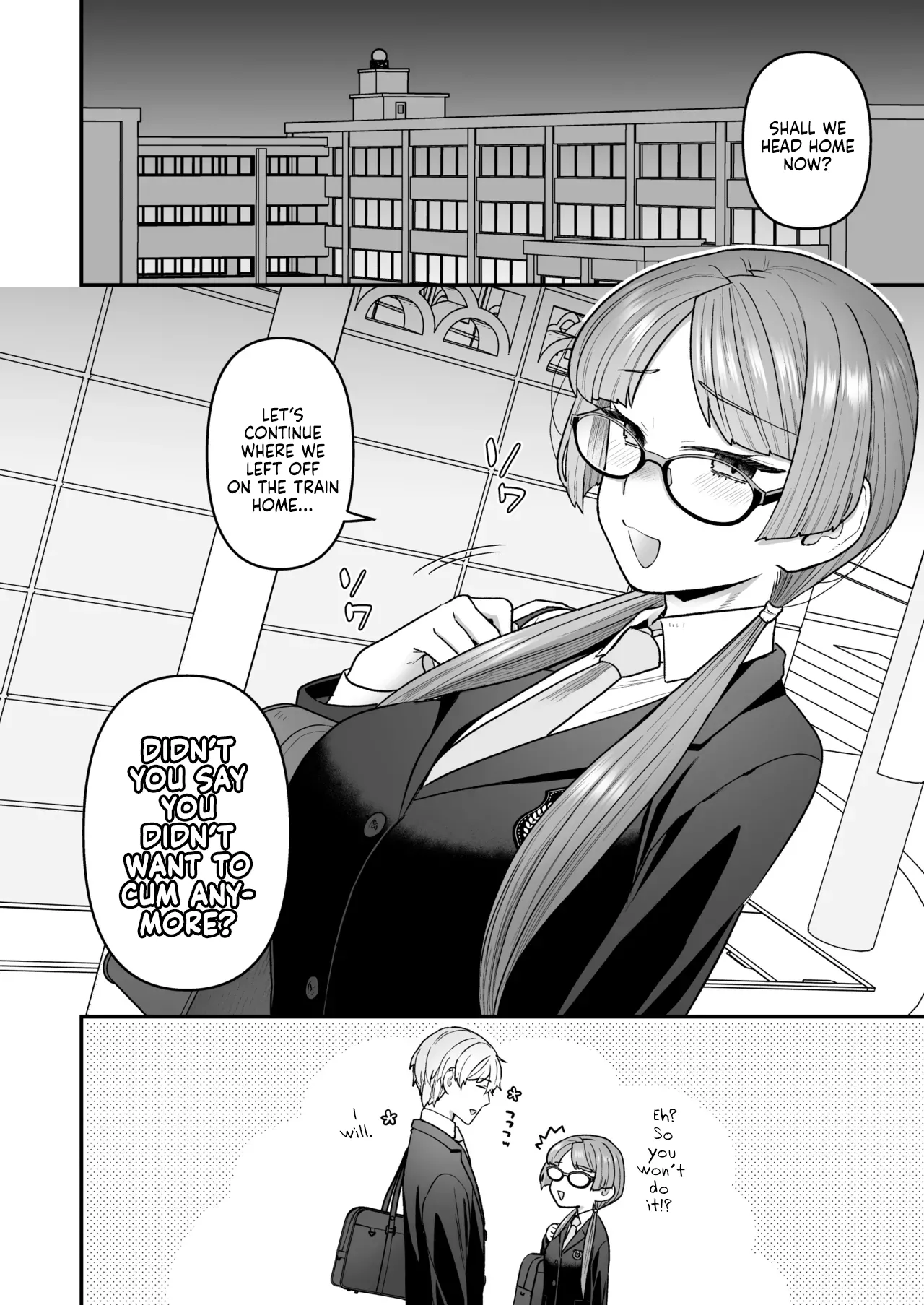 [Sayonara Hornet (Yoshiragi)] Iinchou to Mitsuda-kun Soushuuhen 1 + alpha | The Class President and Mitsuda-kun Compilation 1 + alpha [English] [rez_a] page 36 original parody - sole female sole male hentai manga - read online free