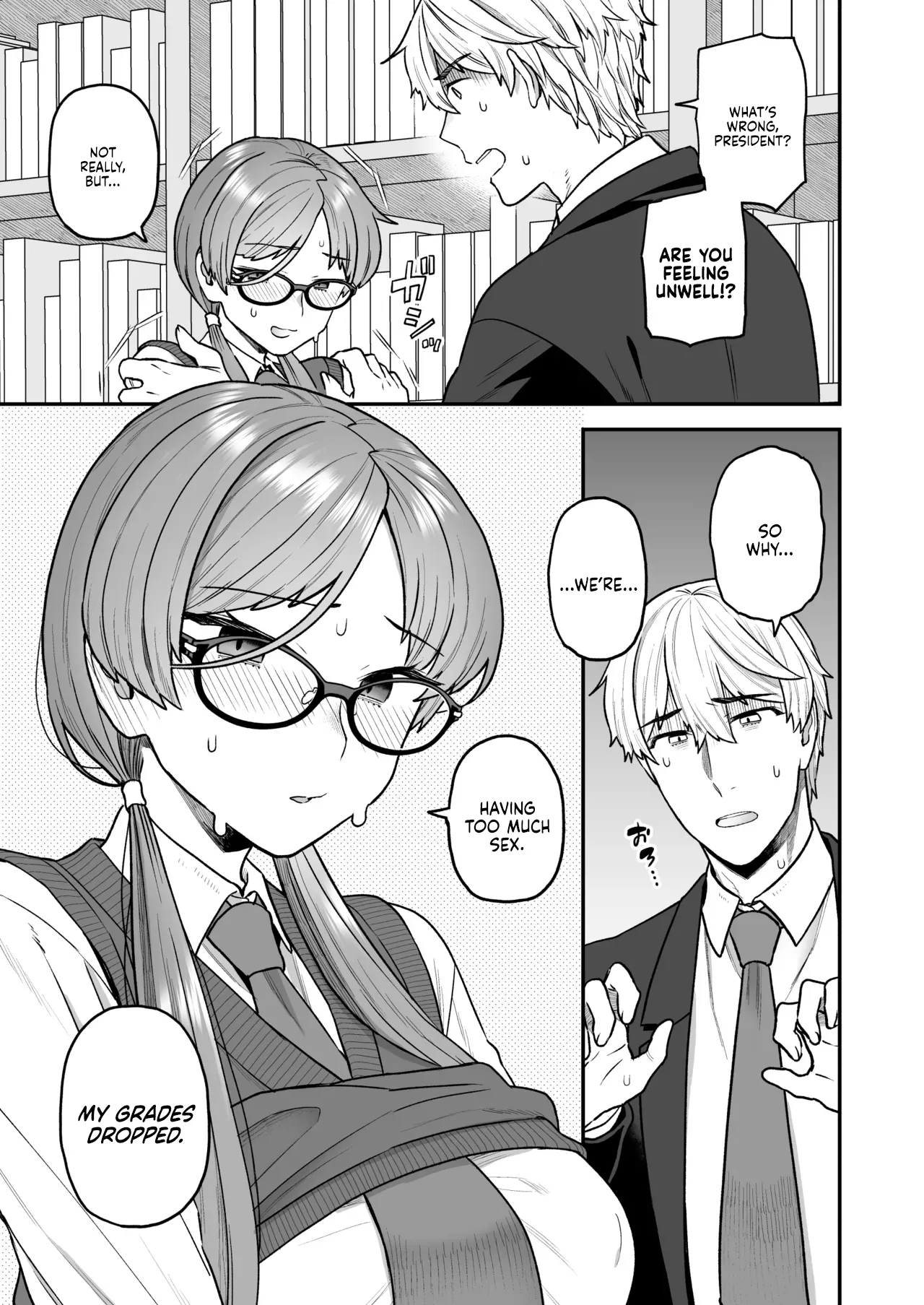 [Sayonara Hornet (Yoshiragi)] Iinchou to Mitsuda-kun Soushuuhen 1 + alpha | The Class President and Mitsuda-kun Compilation 1 + alpha [English] [rez_a] page 49 original parody - sole female sole male hentai manga - read online free