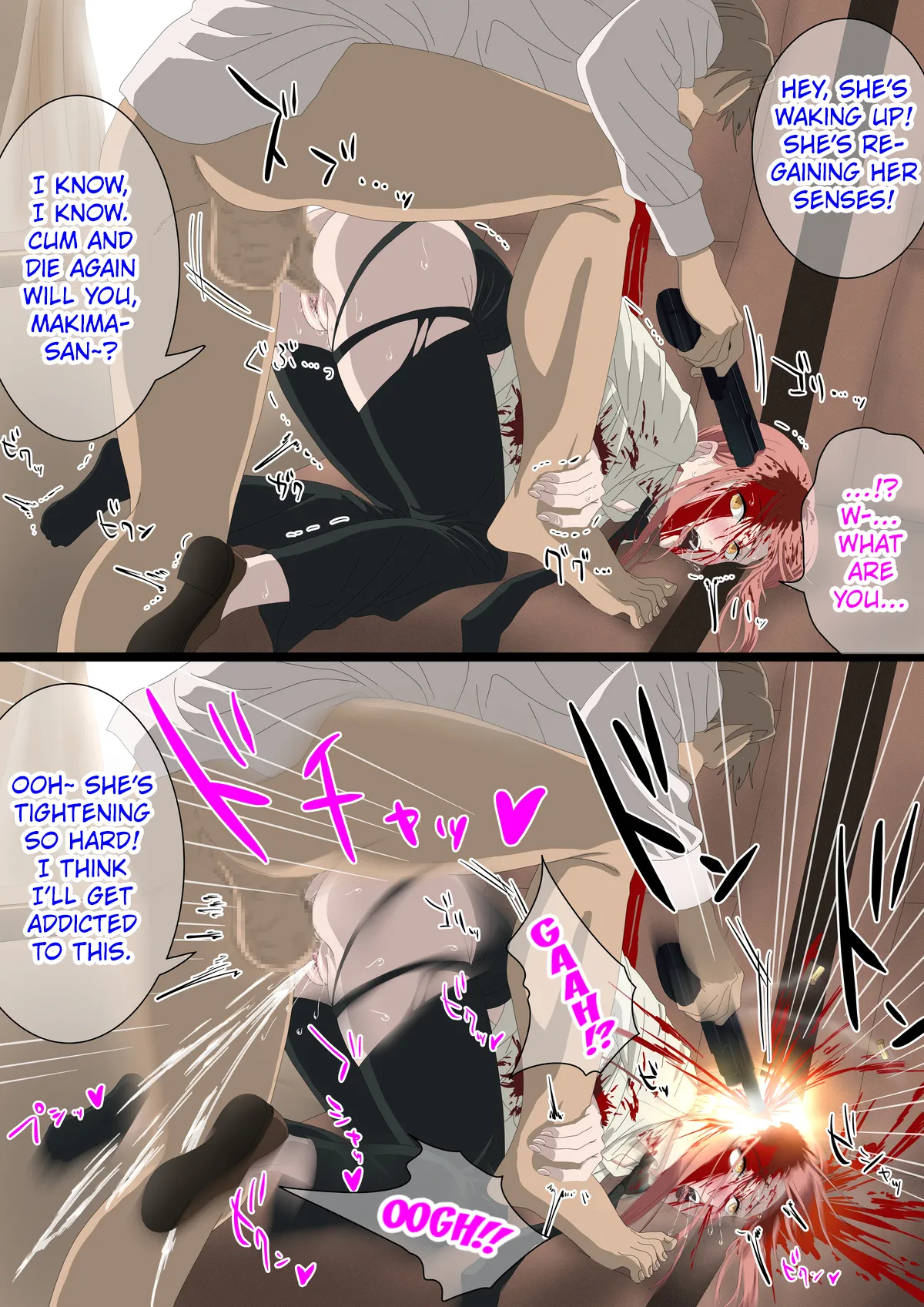 Page 3 of Shinkansen de Rape Sareru Makima Matome