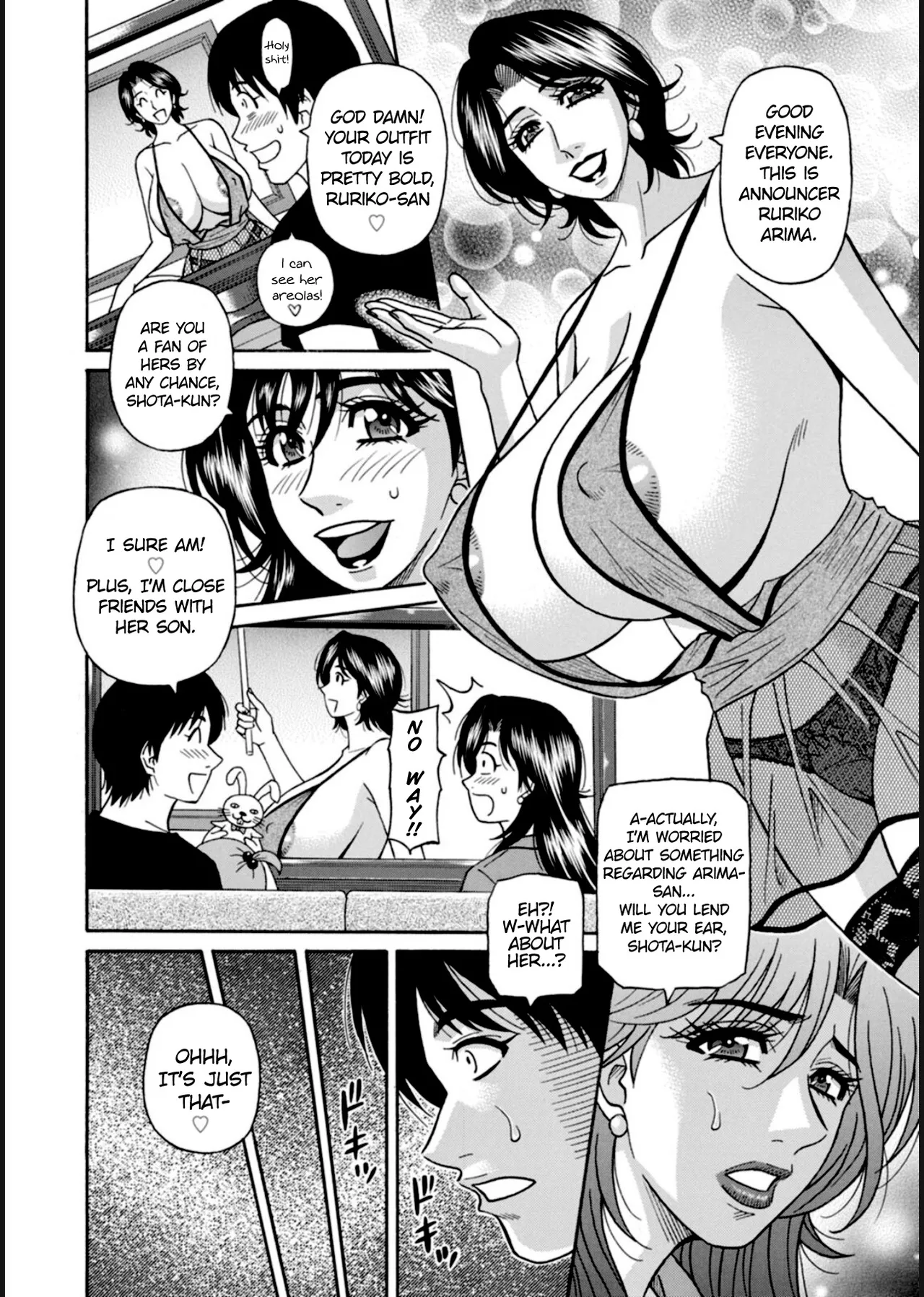HELP! Saya Sensei Ch.1-5 page 82 - nakadashi swimsuit hentai manga - read online free
