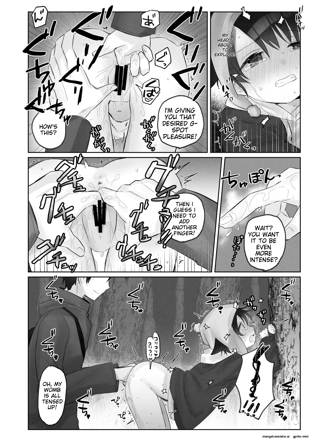 Samuzora no Shita, Imouto o Te dake de Ikasemakuru page 46 original parody - rough translation no penetration hentai manga - read online free