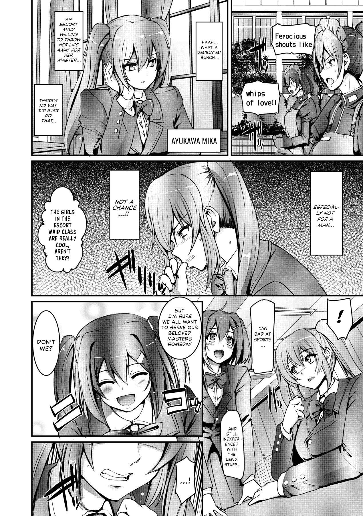 Maid Gakuen e Youkoso!! - Welcome to Maid Academy page 38 - maid kissing hentai manga - read online free