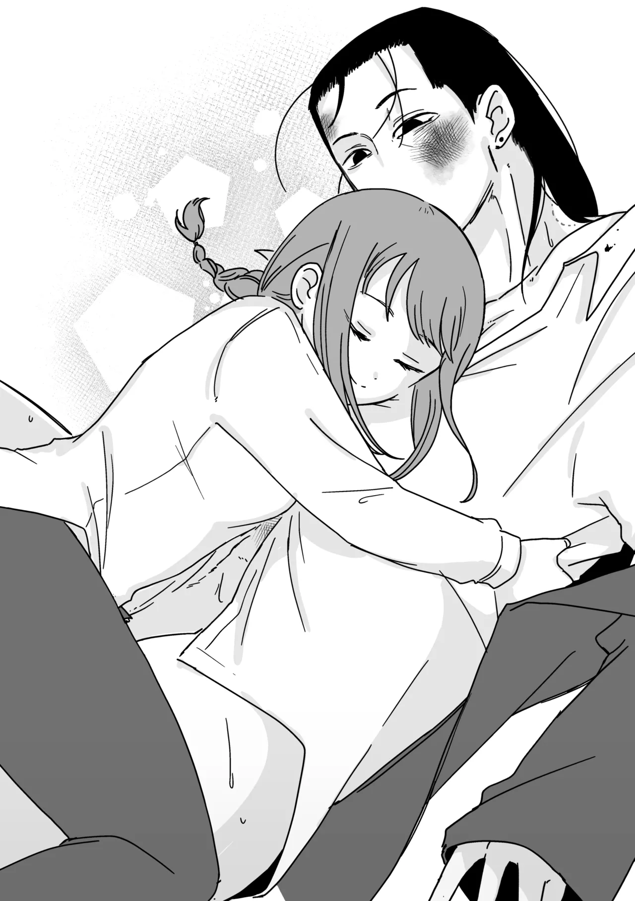 Makima-san no Inu page 41 featuring makima chainsaw man parody - business suit futanari hentai manga - read online free