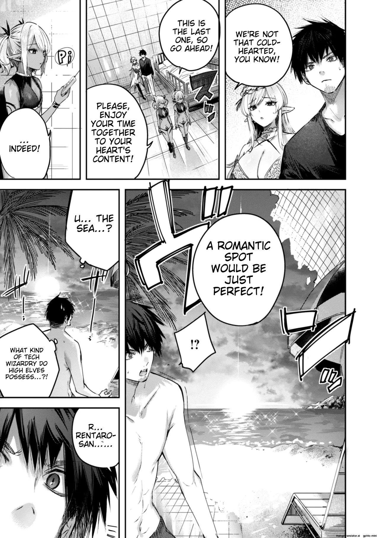 Dokushin Hunter no Deai wa Elf no Mori de | The Single Hunter Meets Girl in The Elven Forest page 114 - elf big breasts hentai manga - read online free