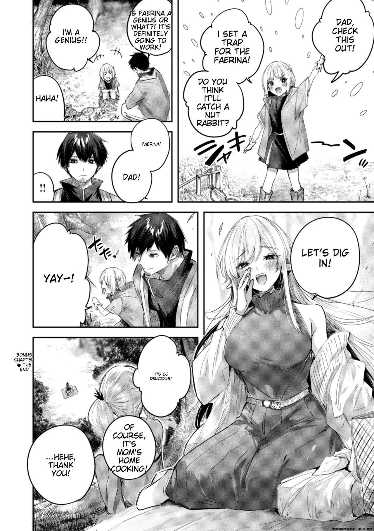 Dokushin Hunter no Deai wa Elf no Mori de | The Single Hunter Meets Girl in The Elven Forest page 143 - elf big breasts hentai manga - read online free