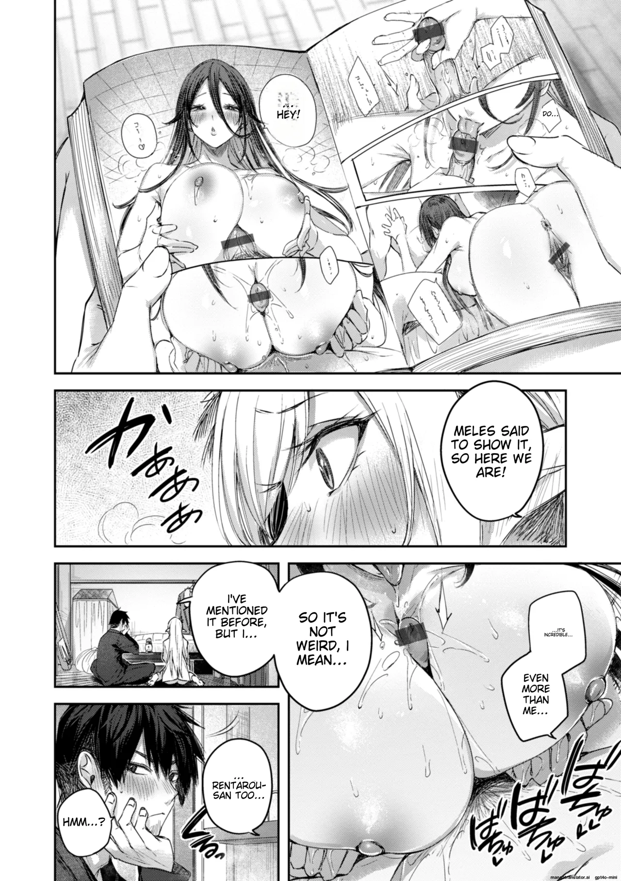 Dokushin Hunter no Deai wa Elf no Mori de | The Single Hunter Meets Girl in The Elven Forest page 61 - rough translation big breasts hentai manga - read online free