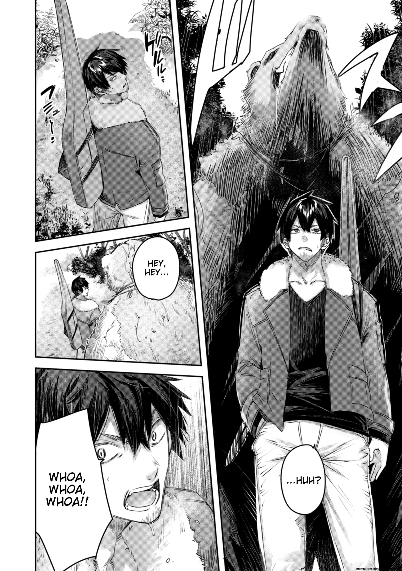 Dokushin Hunter no Deai wa Elf no Mori de | The Single Hunter Meets Girl in The Elven Forest page 9 - elf big breasts hentai manga - read online free