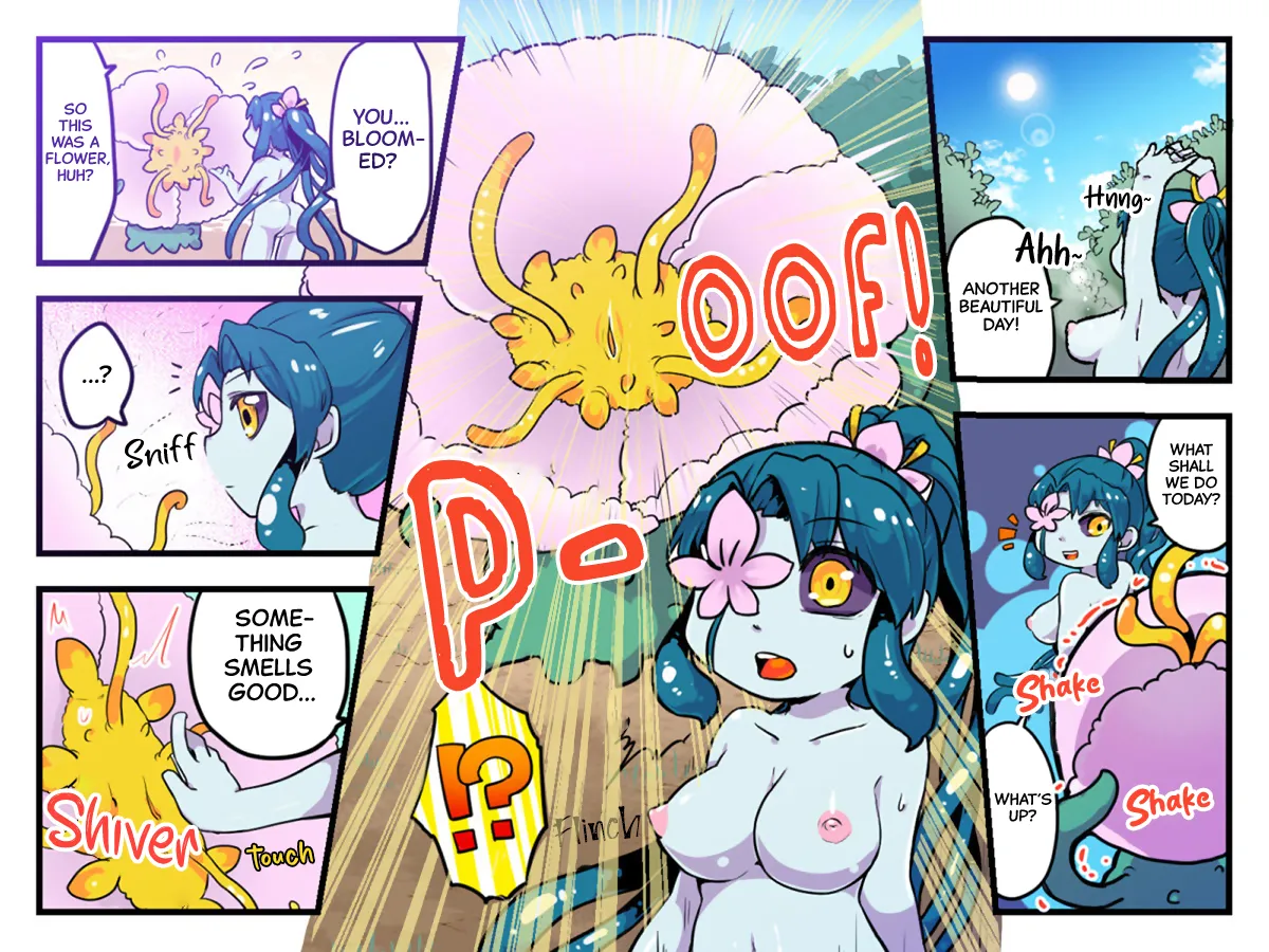 Kawari Musume - Kusa Musume no Tamaki | Plant Girl Taimaki page 46 original parody - plant girl transformation hentai manga - read online free