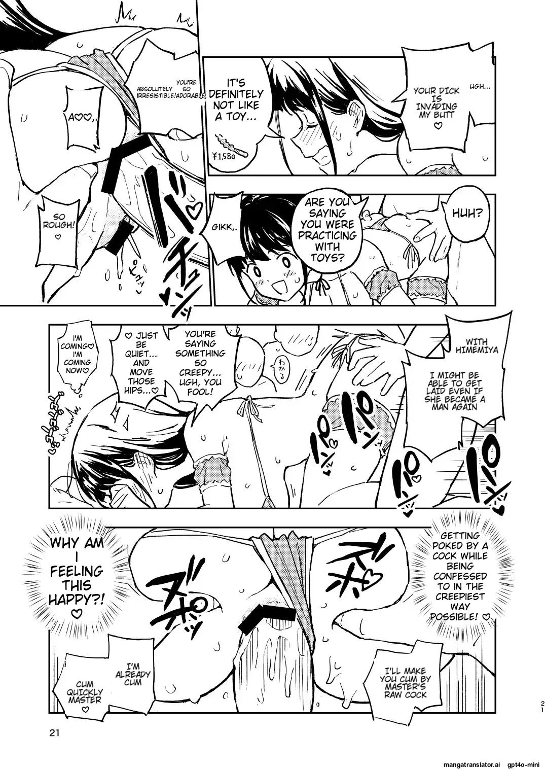 1-kagetsu Ninshin Shinakereba Otoko ni Modoreru Hanashi 2 page 22 original parody - sole female rough translation hentai manga - read online free