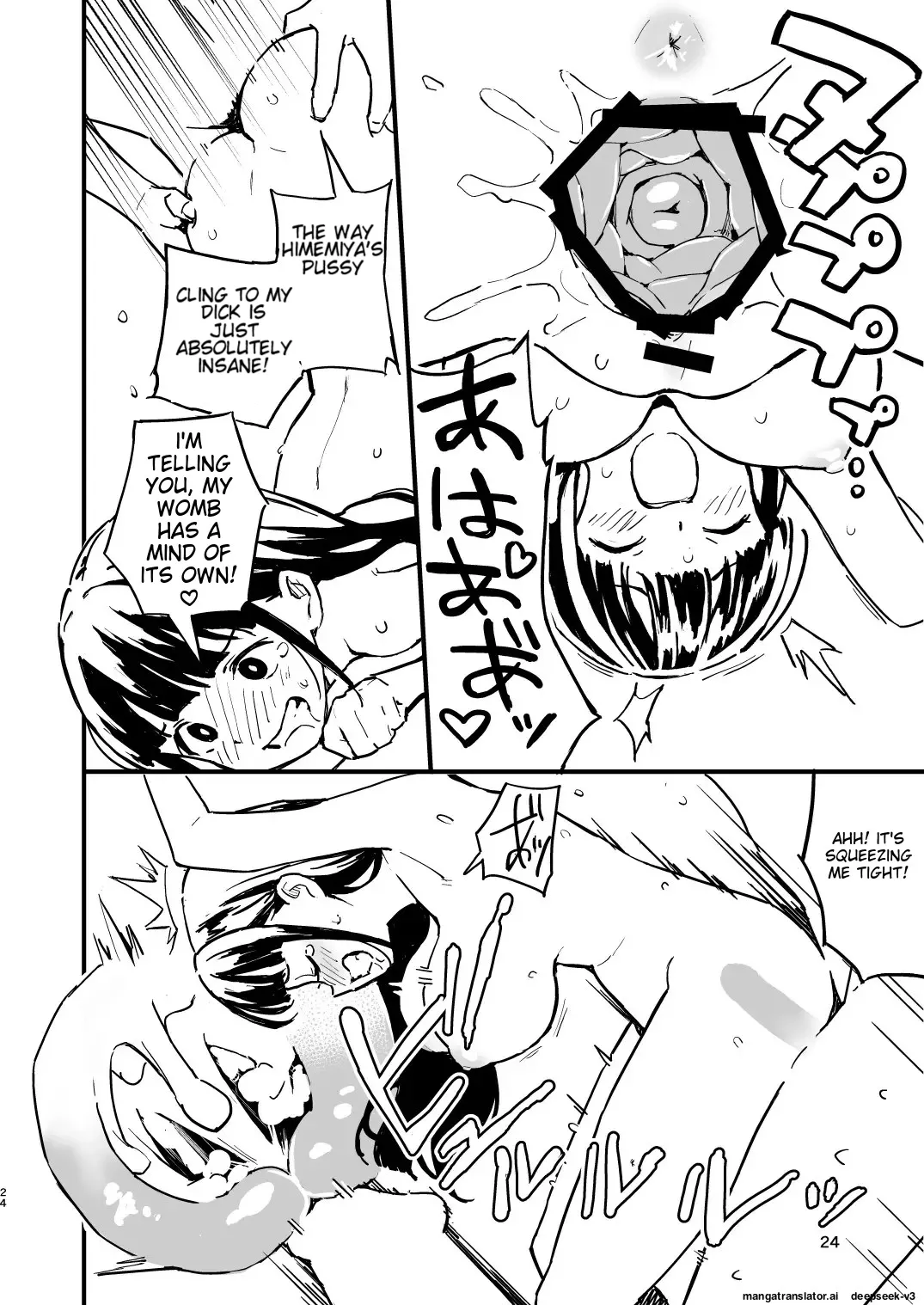 1-kagetsu Ninshin Shinakereba Otoko ni Modoreru Hanashi 3 page 24 original parody - big breasts mmf threesome hentai manga - read online free
