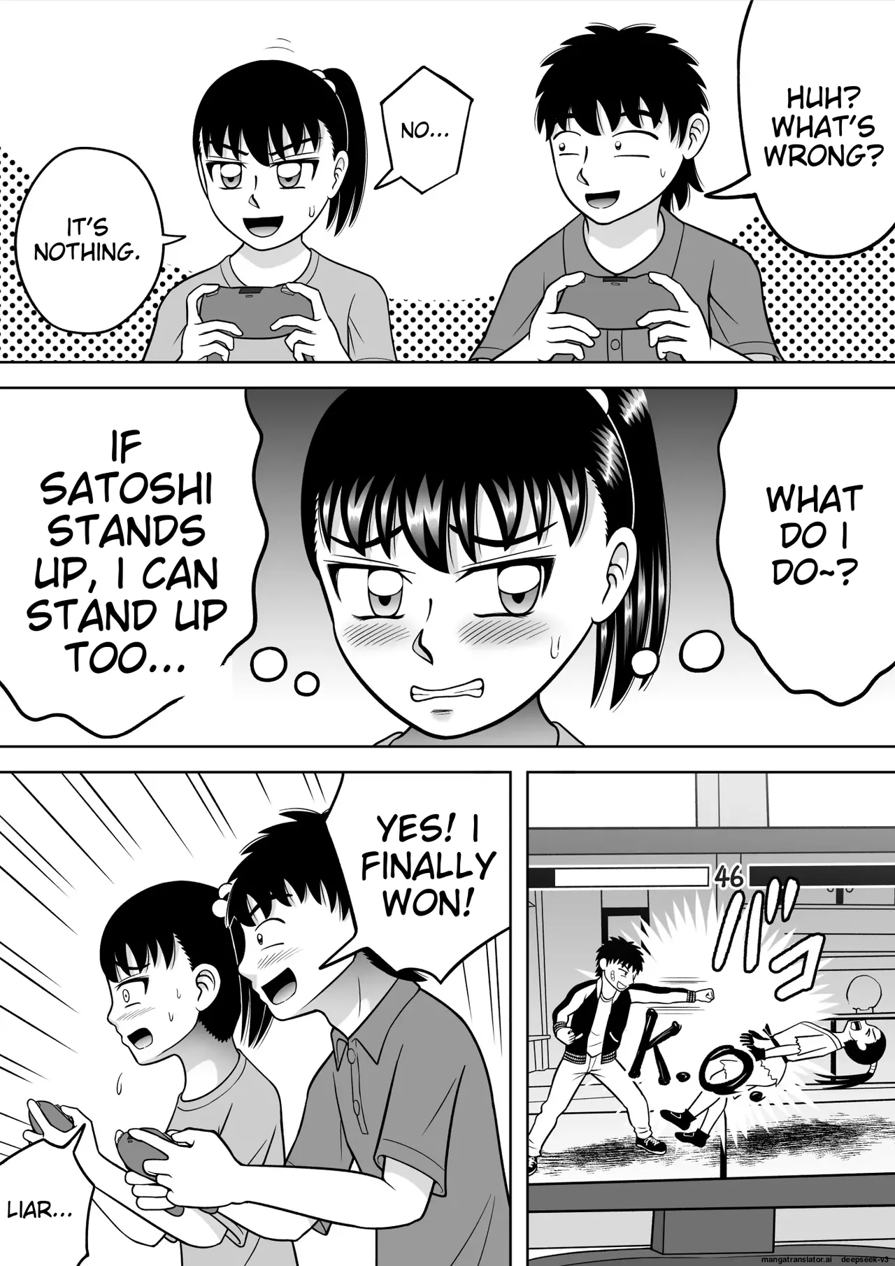 No-Pan Shoujo page 32 original parody - sole female sole male hentai manga - read online free