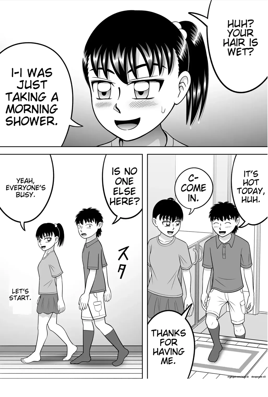 No-Pan Shoujo page 9 original parody - sole female sole male hentai manga - read online free
