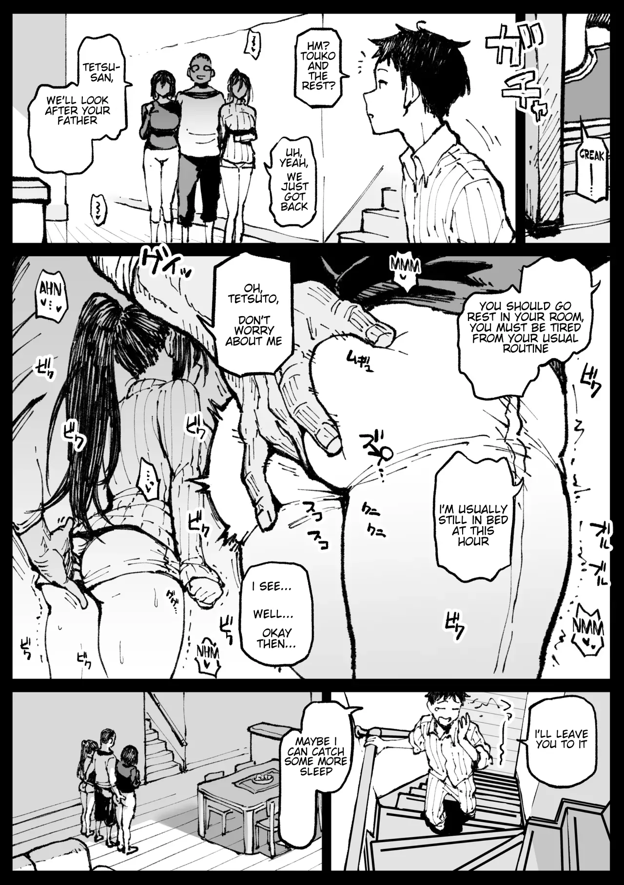 Ojii-chan ga Yattekita | The Grandfather Has Arrived page 10 original parody - milf old man hentai manga - read online free