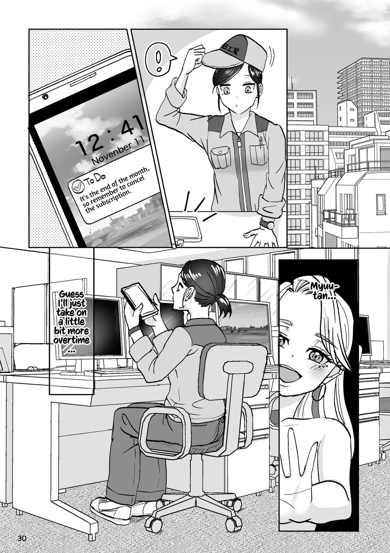 That Woman Next Door Is A Perverted Streamer page 35 original parody - squirting cunnilingus hentai manga - read online free