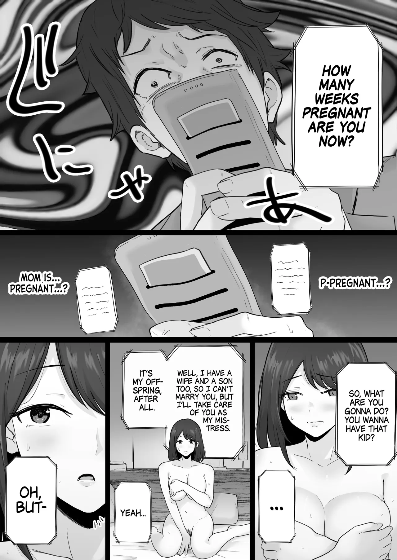 [Watson-dou] Houkai Kazoku -Hahaoya ga Yakuza to no Sex ni Hamatta Hanashi- | Broken Family - A Story About a Mother Who Became Addicted to Sex With a Yakuza [English] [Navajodo] page 70 original parody - milf kissing hentai manga - read online free