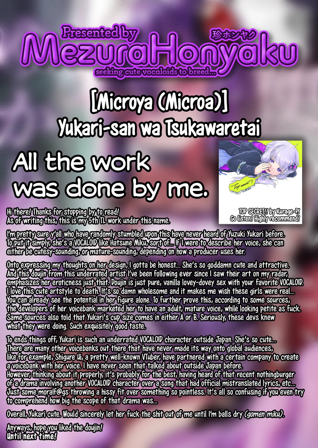 Yukari-san wa Tsukawaretai page 30 featuring yukari yuzuki voiceroid parody - full censorship sole female hentai manga - read online free