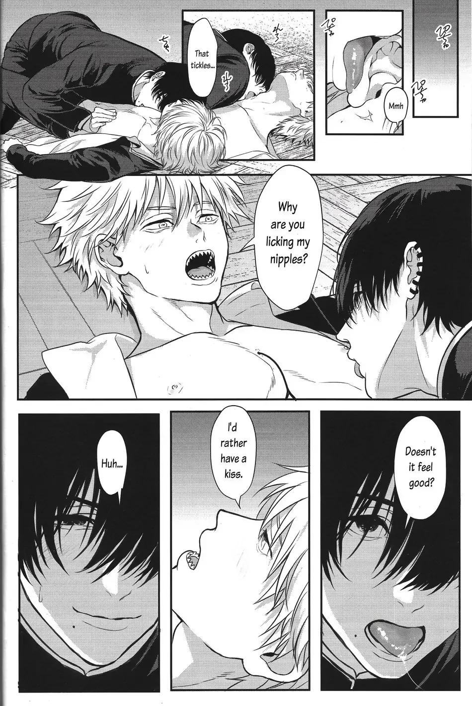 Pleasure page 32 featuring denji chainsaw man parody - unusual teeth kissing hentai manga - read online free