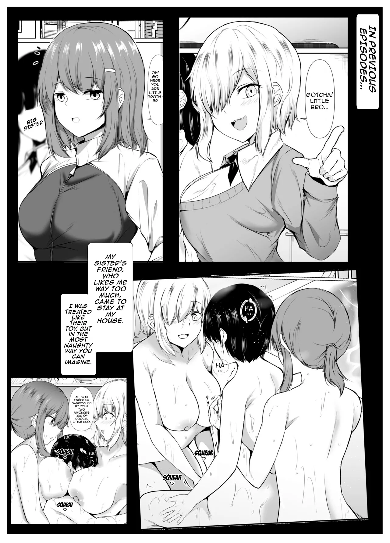 Page 2 of [Ishi Kenpi (Issi-13)] Ane no Tomodachi ga Boku no Koto o Sukisugiru 2 | My Sister’s Friends Like Me Too Much 2 [English]